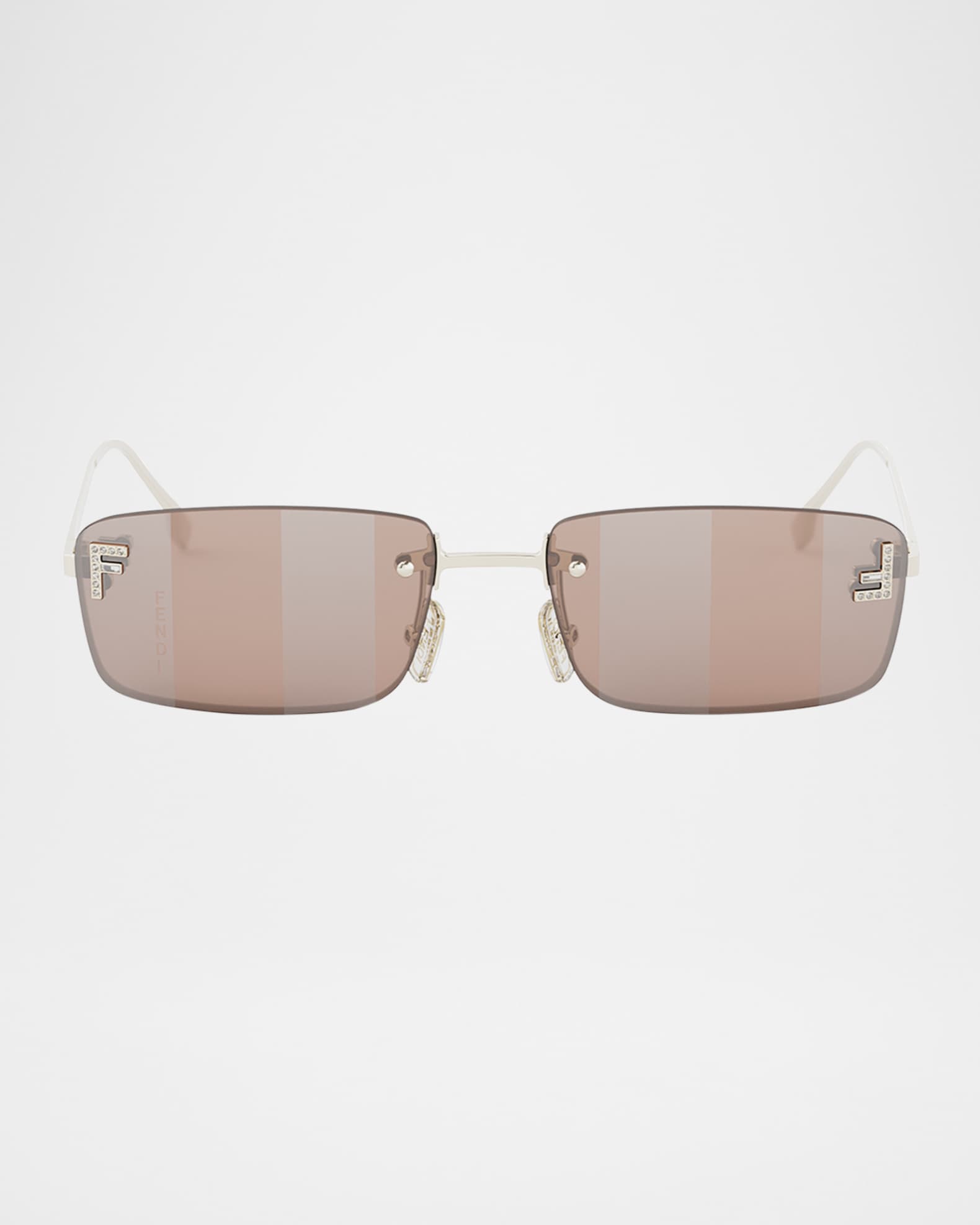 Fendi First Crystalized Logo Sunglasses 0
