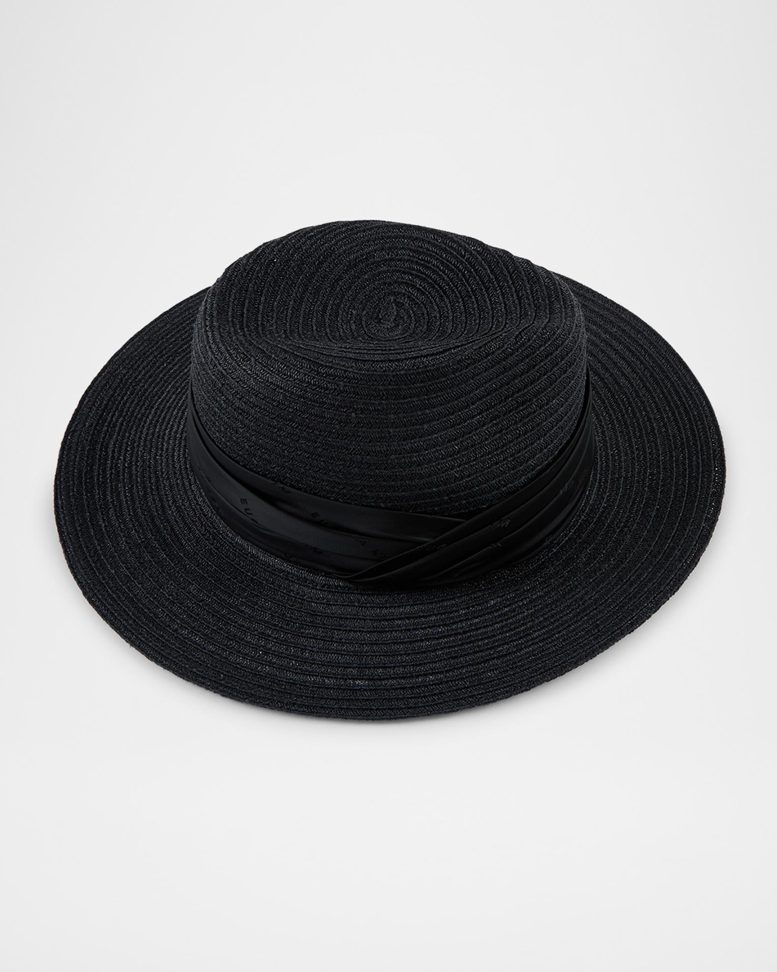 Eugenia Kim Packable Black Fedora Hat. The Sandy — Where bold contrast meets uncompromising style  main image 4