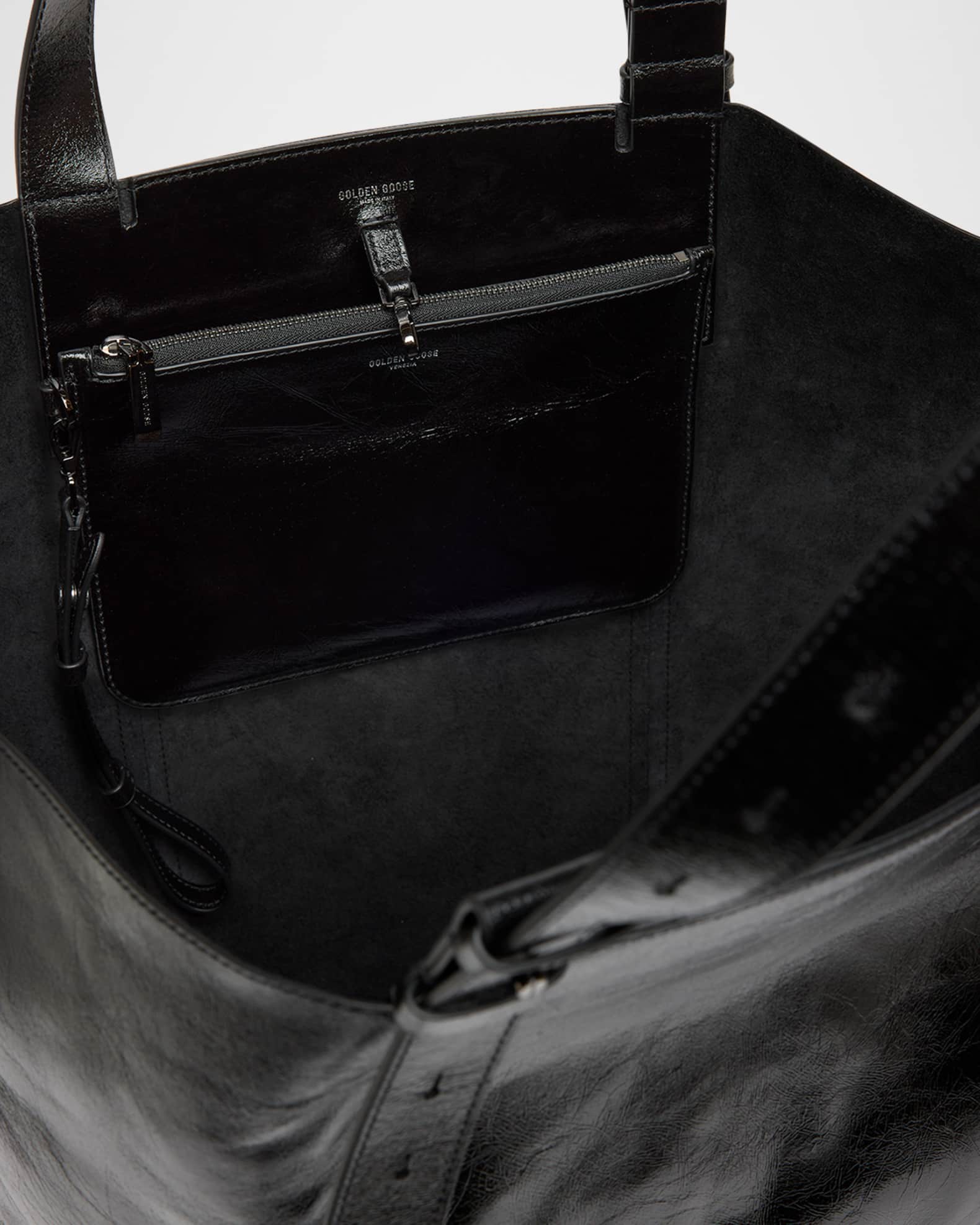 Golden Goose 24/7 Shiny Leather Shopper Tote Bag | Neiman Marcus