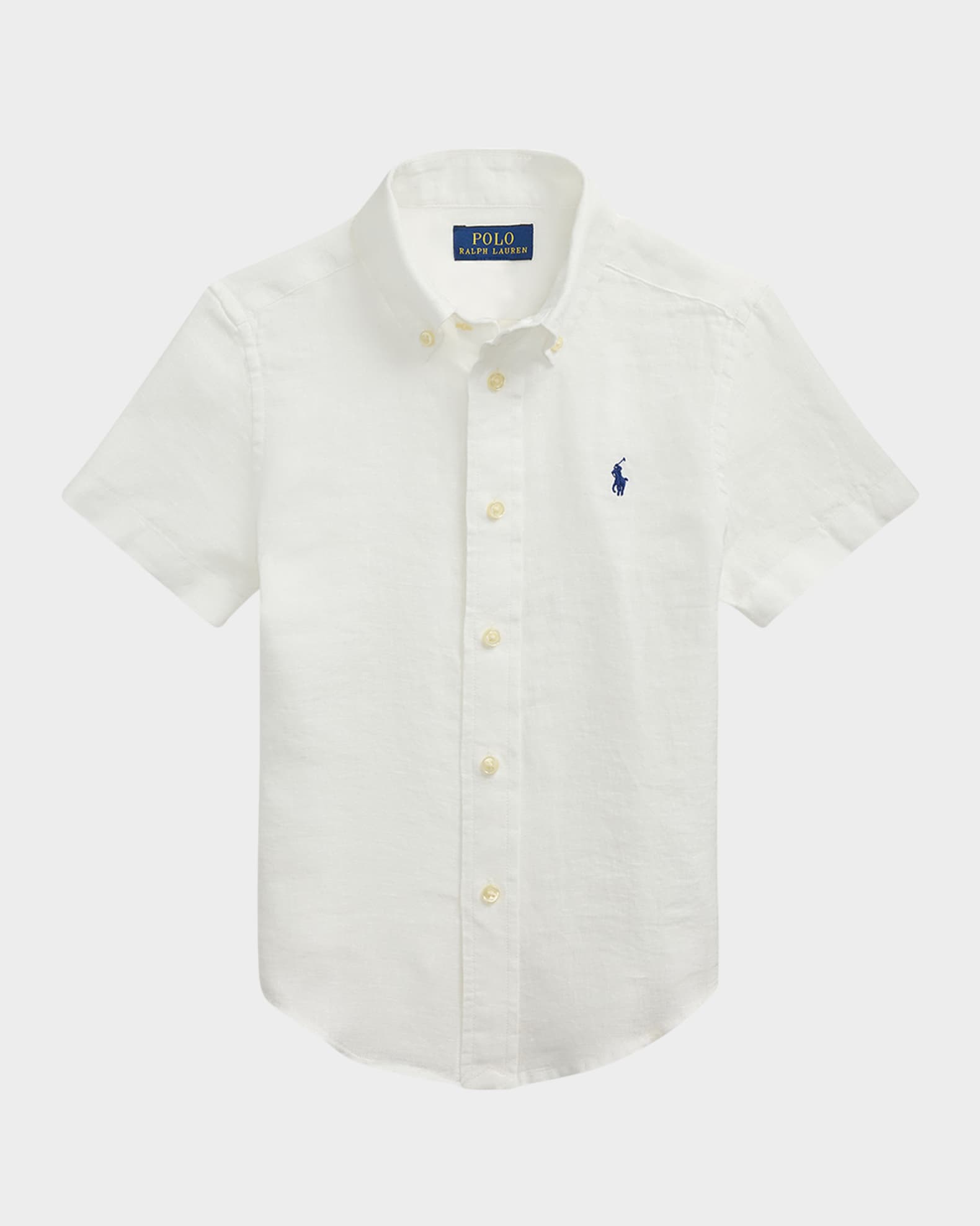 Boy's Linen Sport Shirt 0