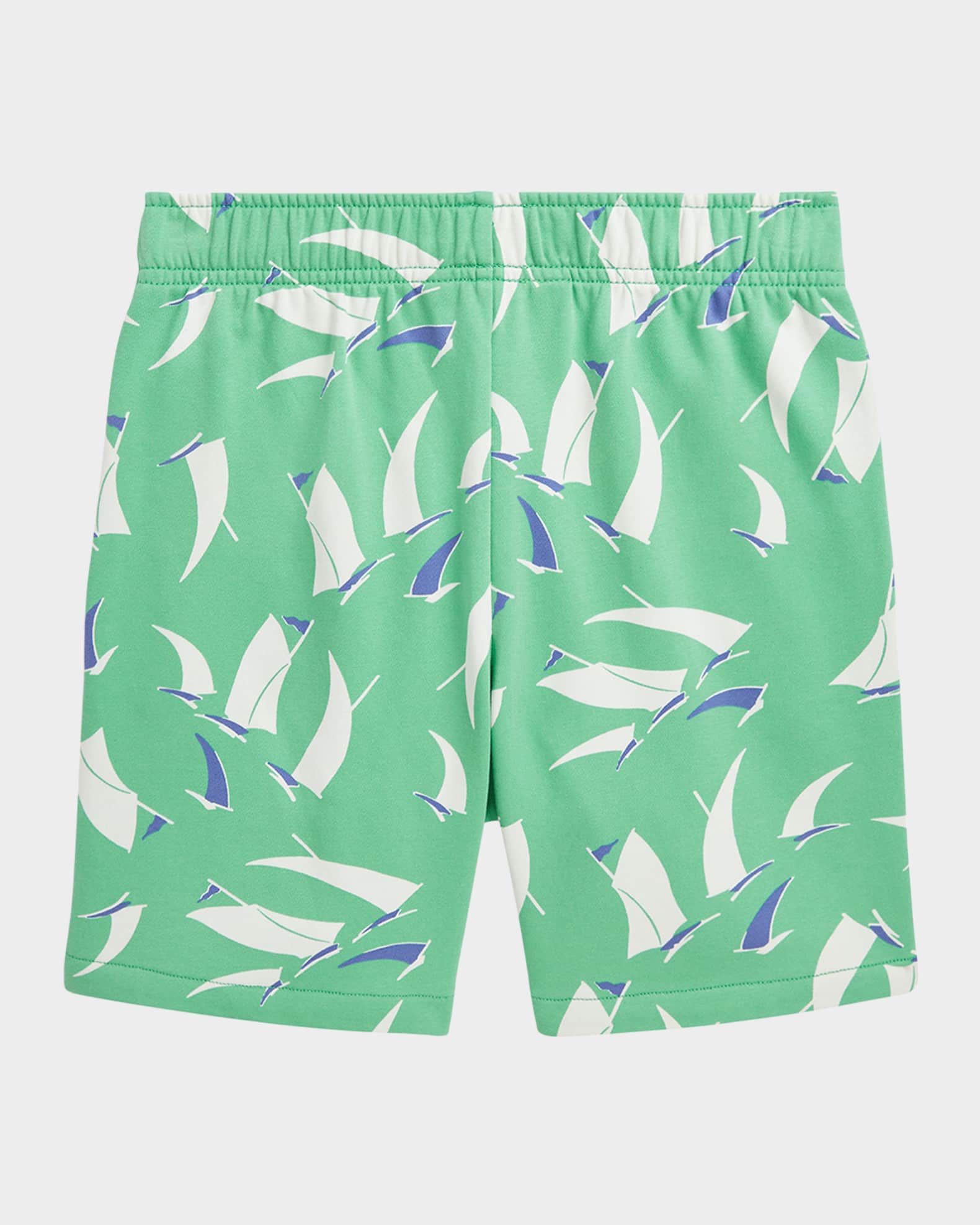Boy's Sail-Boat Printed Shorts 1