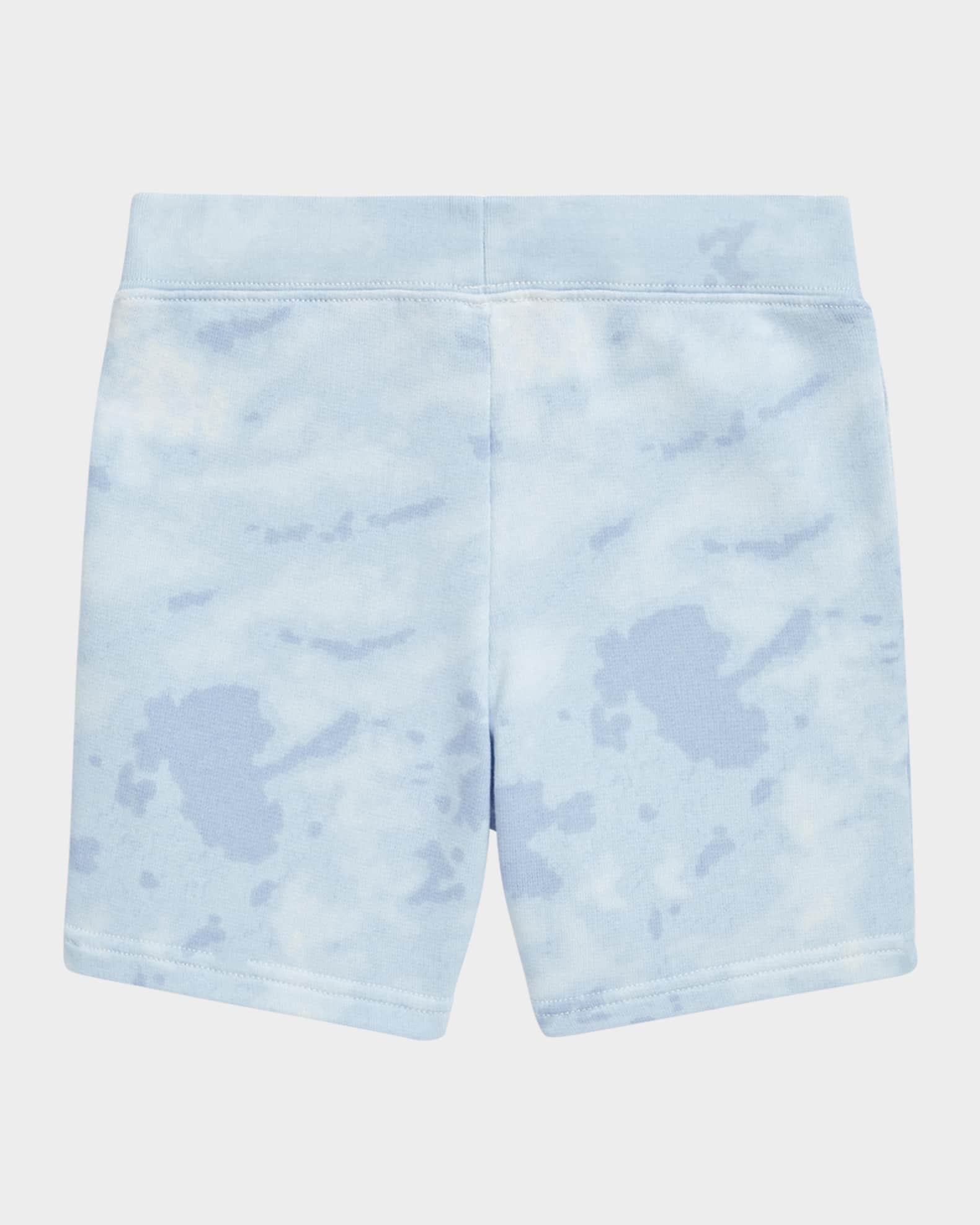 Boy's Cloud-Print Shorts W/ Pony 1