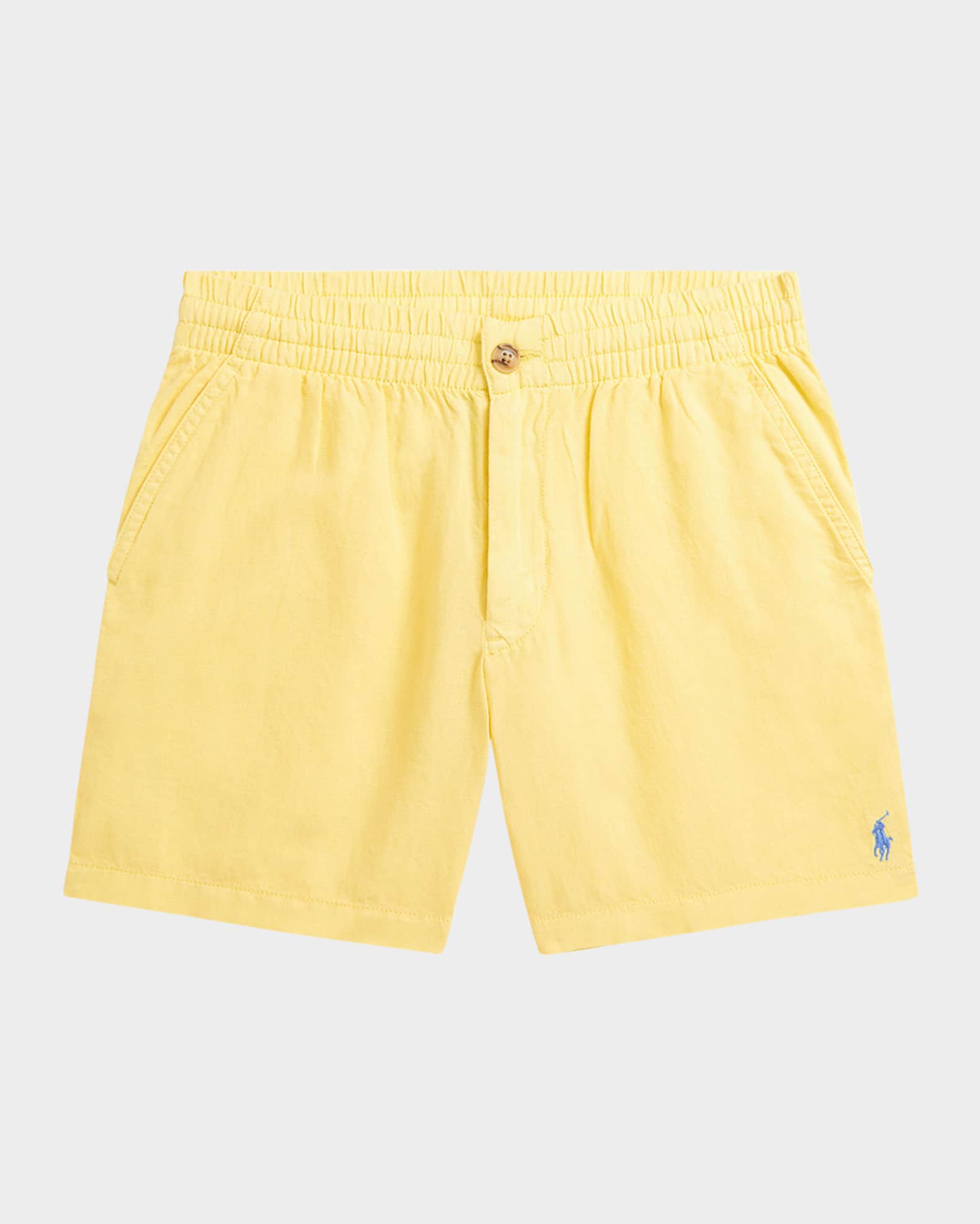  Boy's Pony Embroidered Shorts, Size 8-20 0