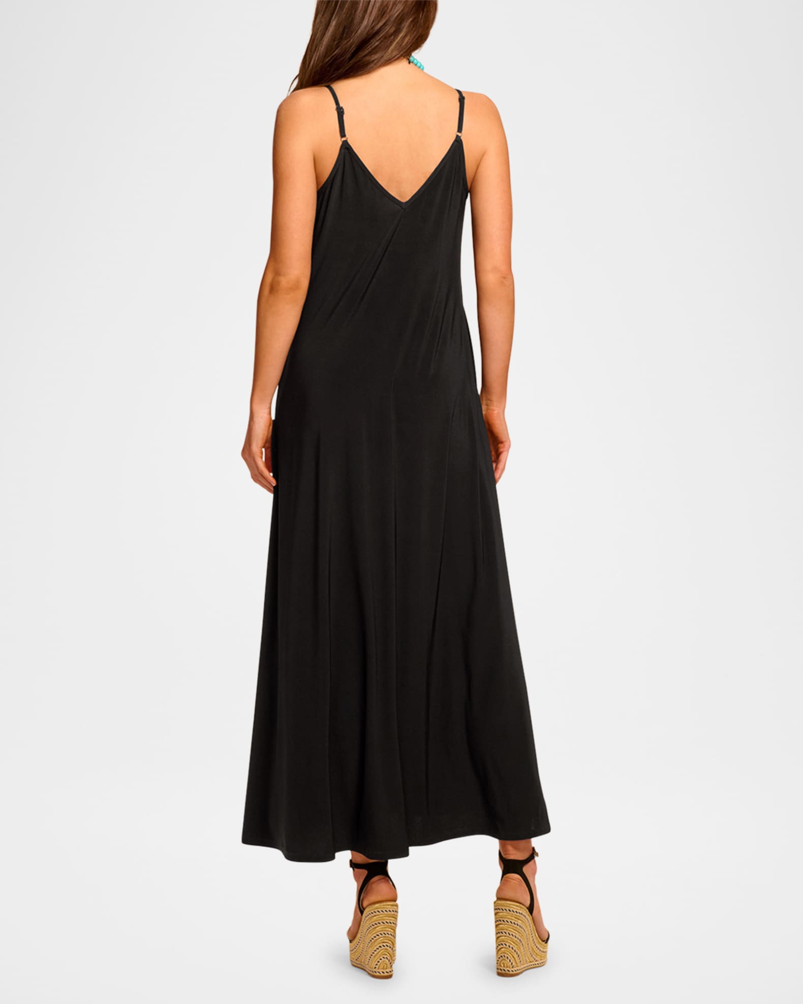 Clara V-Neck Maxi Dress 1