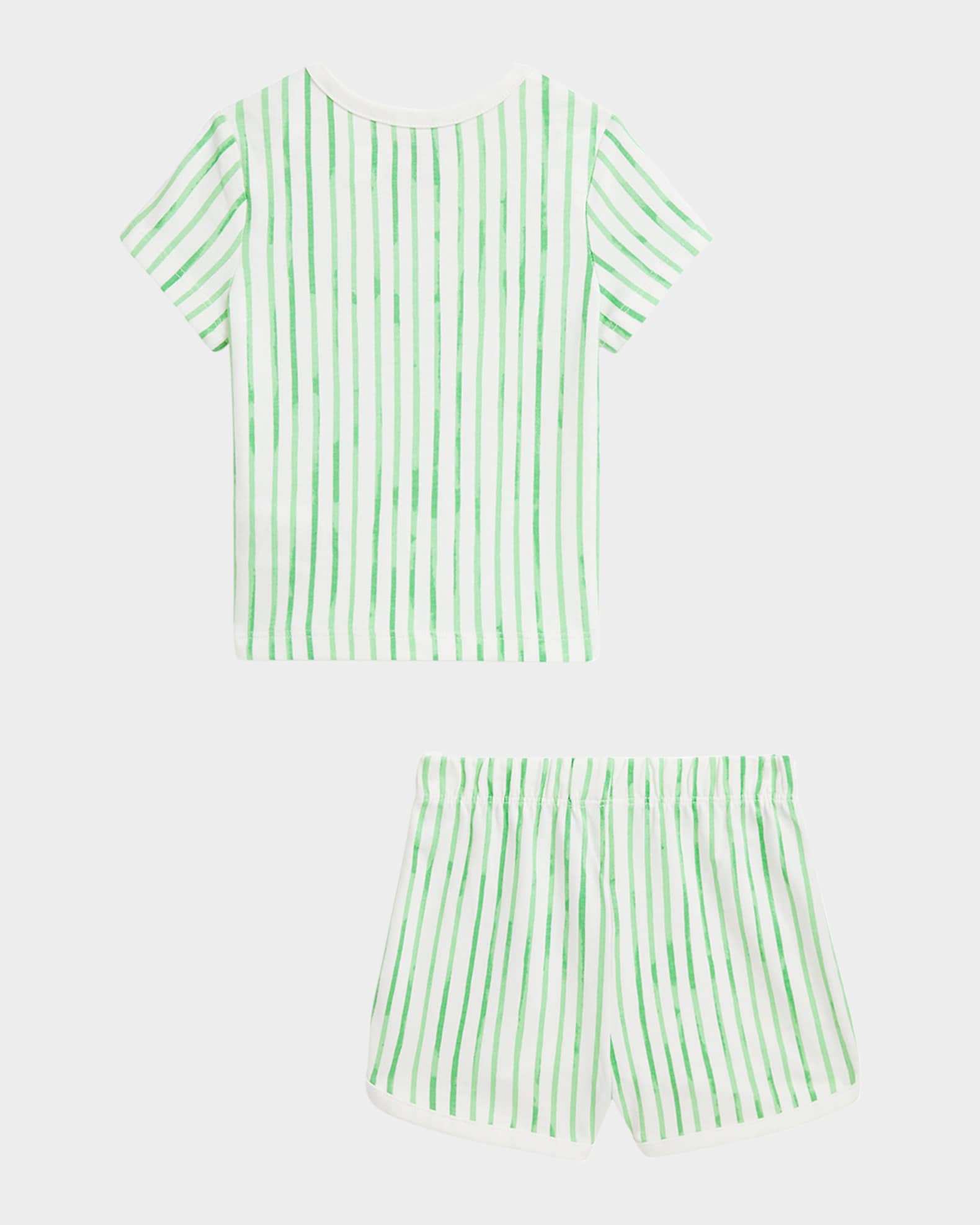 Boy's Striped Two-Piece Set, Size 3M-24M  1