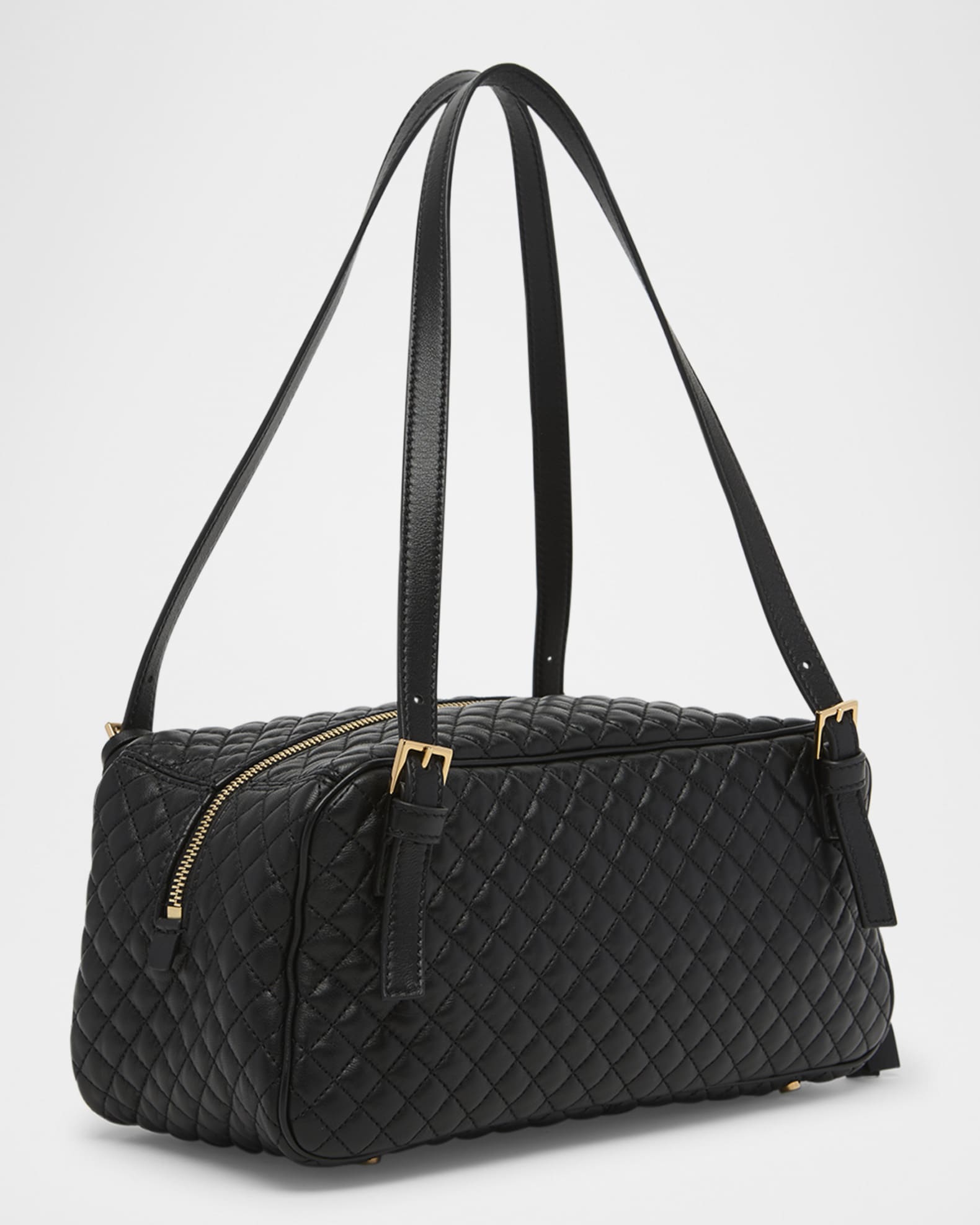 Versace La Medusa Medium Quilted Leather Shoulder Bag