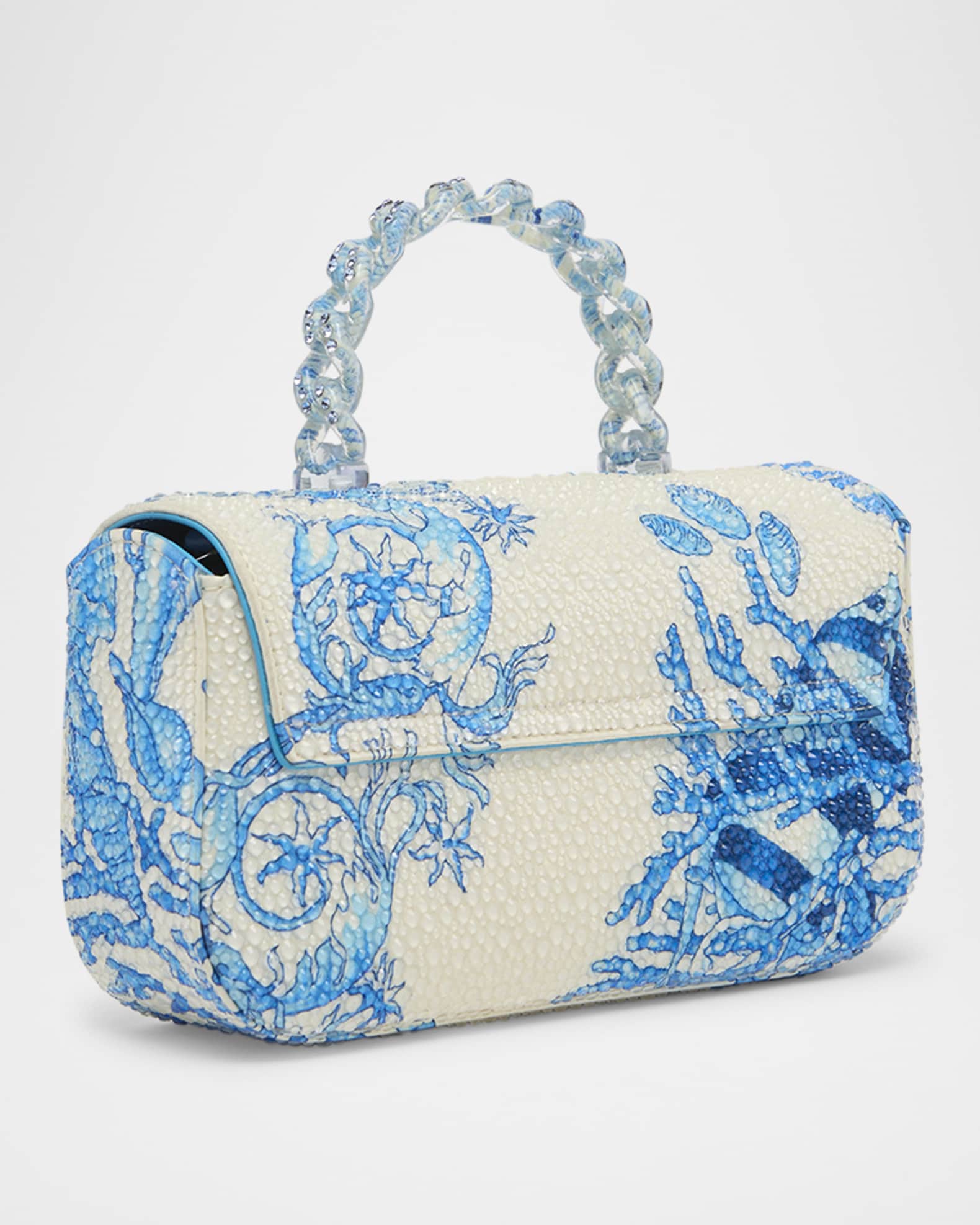 ハンドバッグ VERSACE Handbags Women Fabric Heavenly/Pale Blue La Medusa Small Handbag Blue | VERSACE US