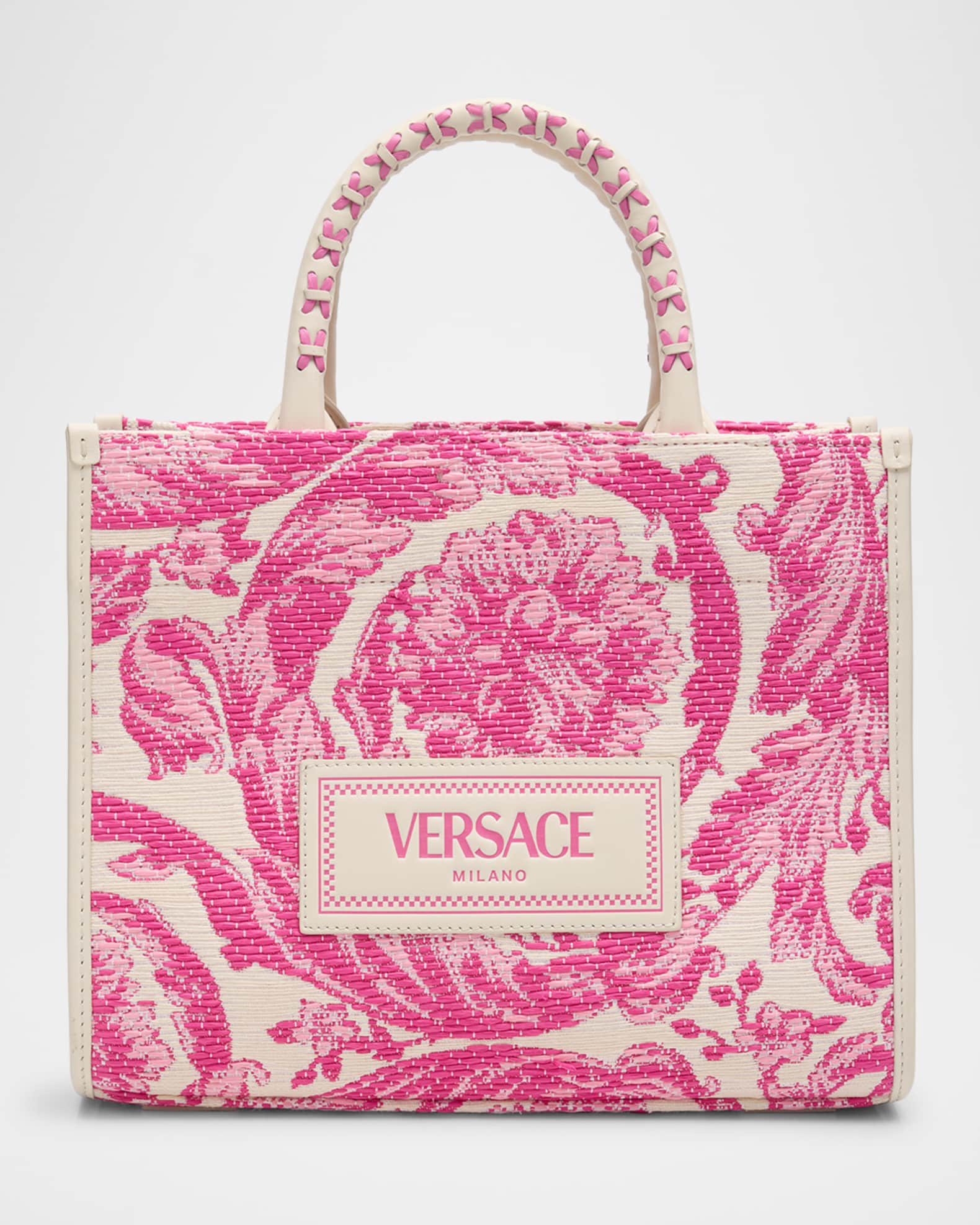 VERSACE◆Small Barocco トートバッグ Versace Small Barocco Tote Bag | Neiman Marcus