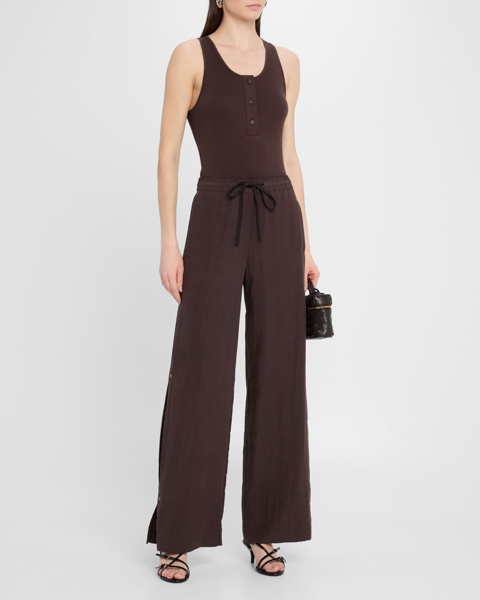 Pull-On Side Snap Pants 1