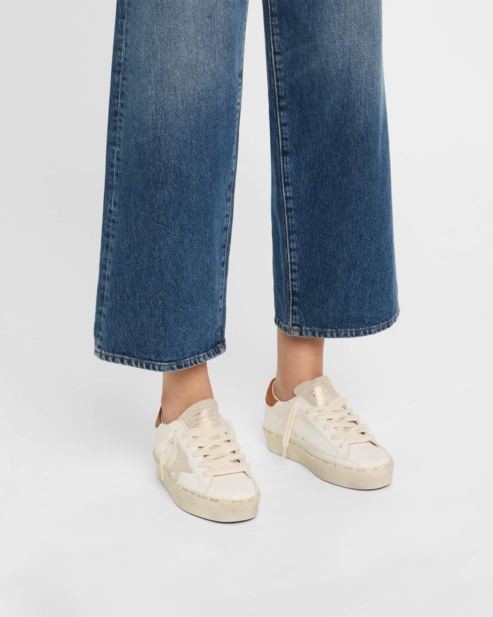 Hi-Star Leather Low-Top Sneakers 1