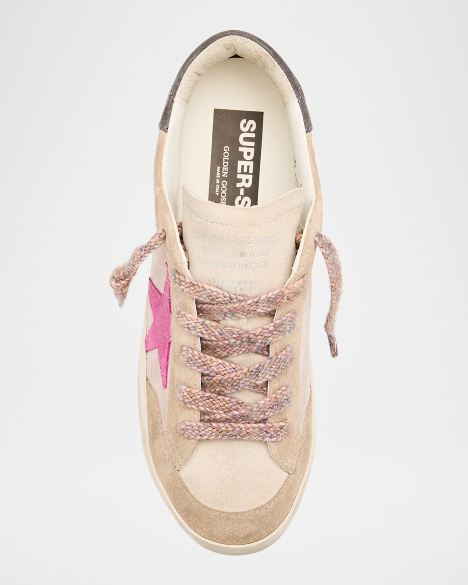 Golden Goose Super Star Penstar Suede Low-Top Sneakers