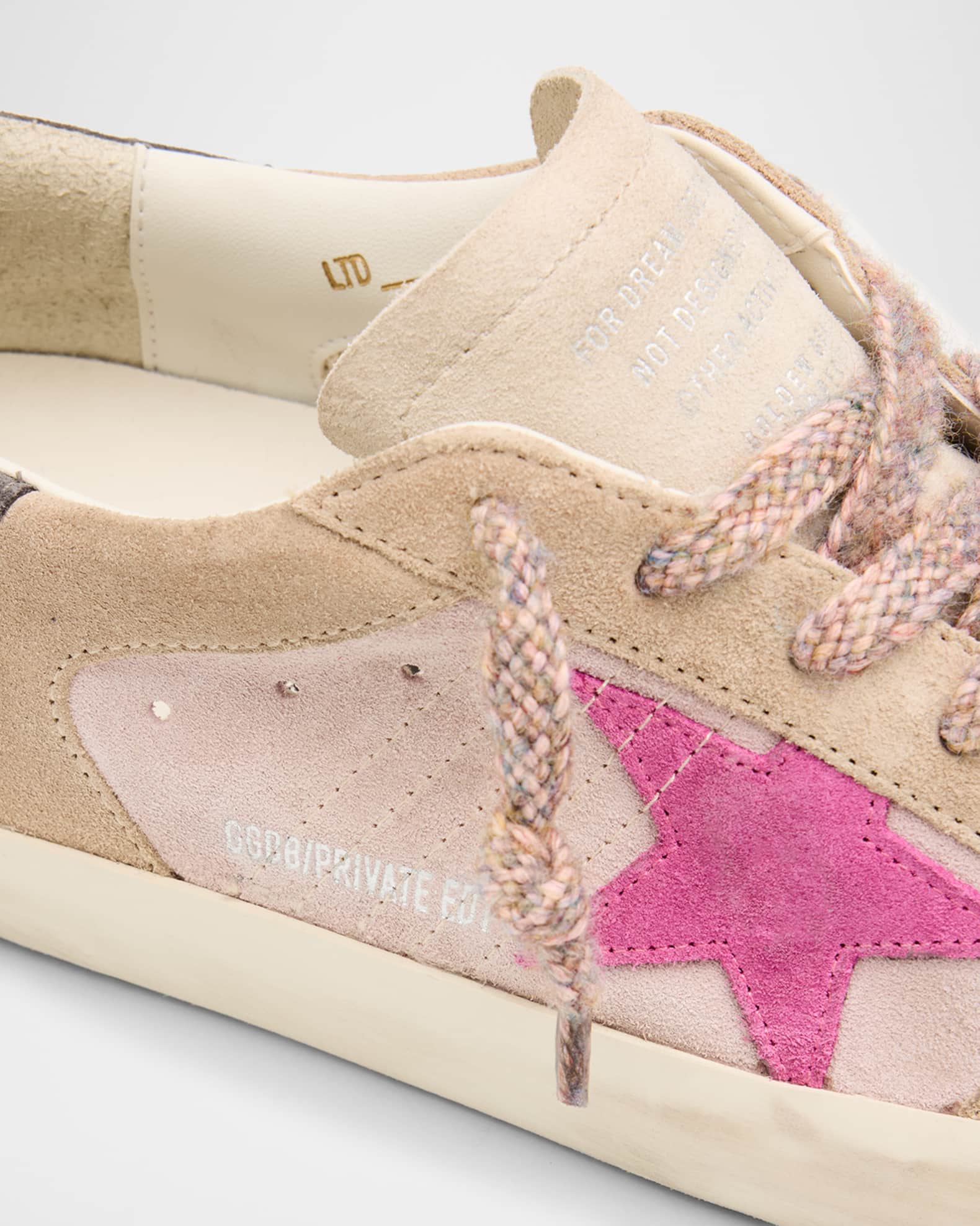 Golden Goose Super Star Penstar Suede Low-Top Sneakers