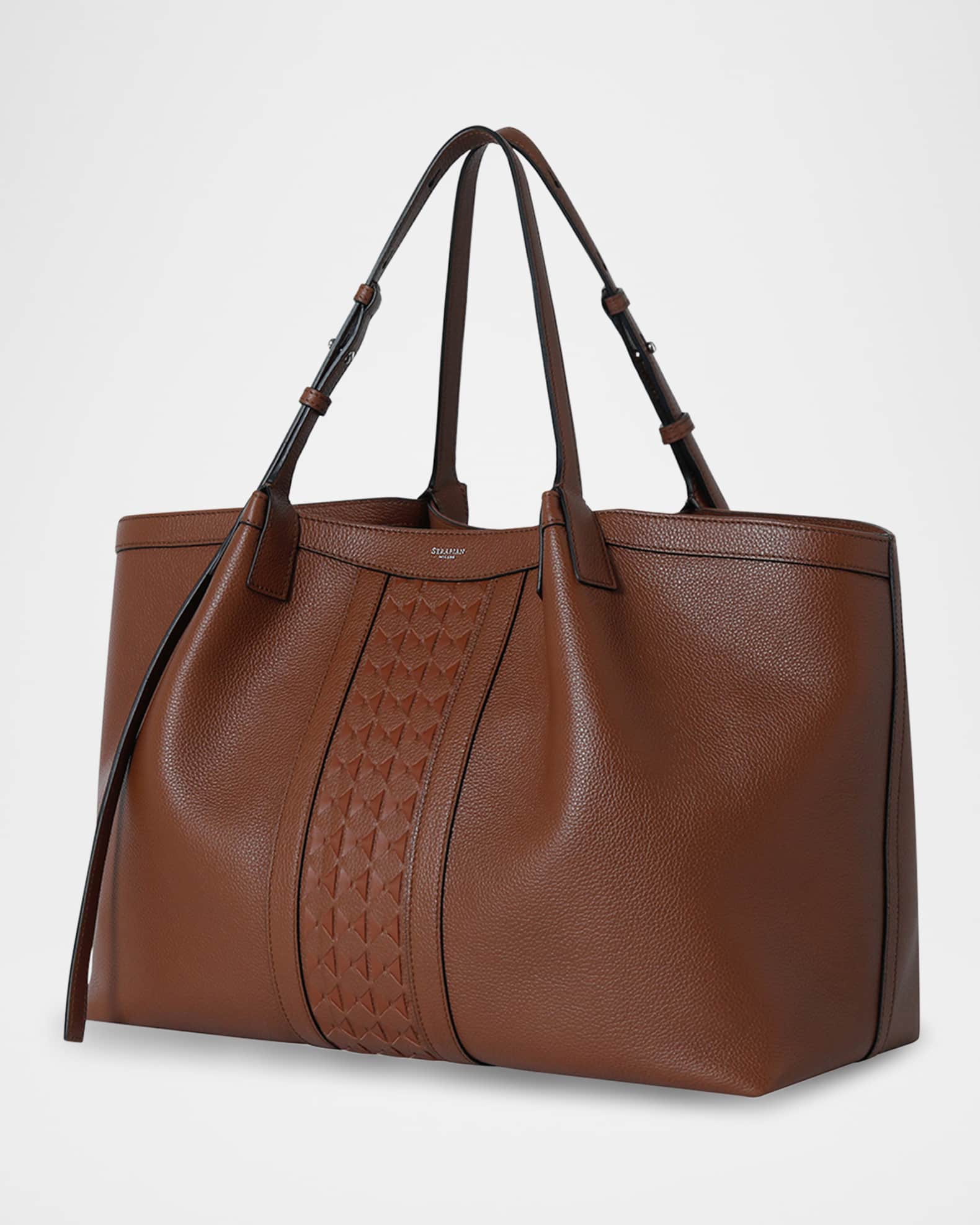Secret Mosaic Leather Tote Bag 1