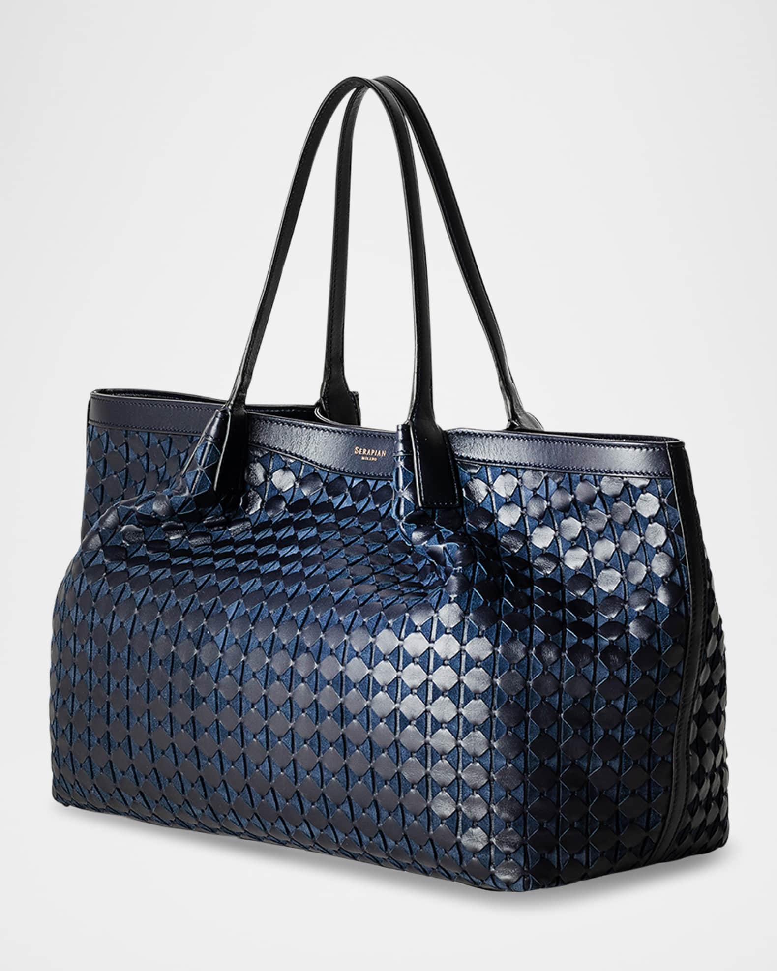 Secret Mosaic Leather Tote Bag 1