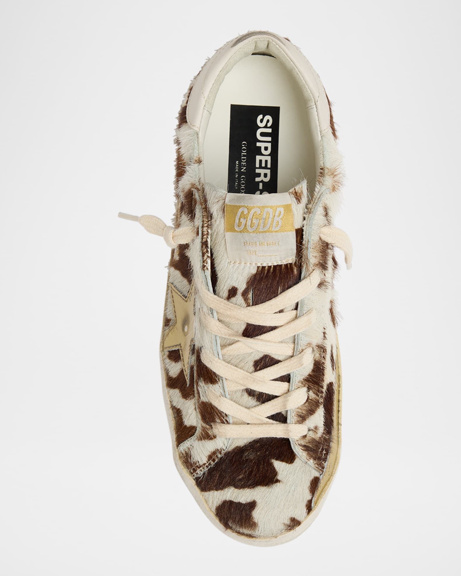 スニーカー Golden  Low-Top Sneakers With Cow Leather Golden Goose Superstar Mixed Leather Low-Top Sneakers