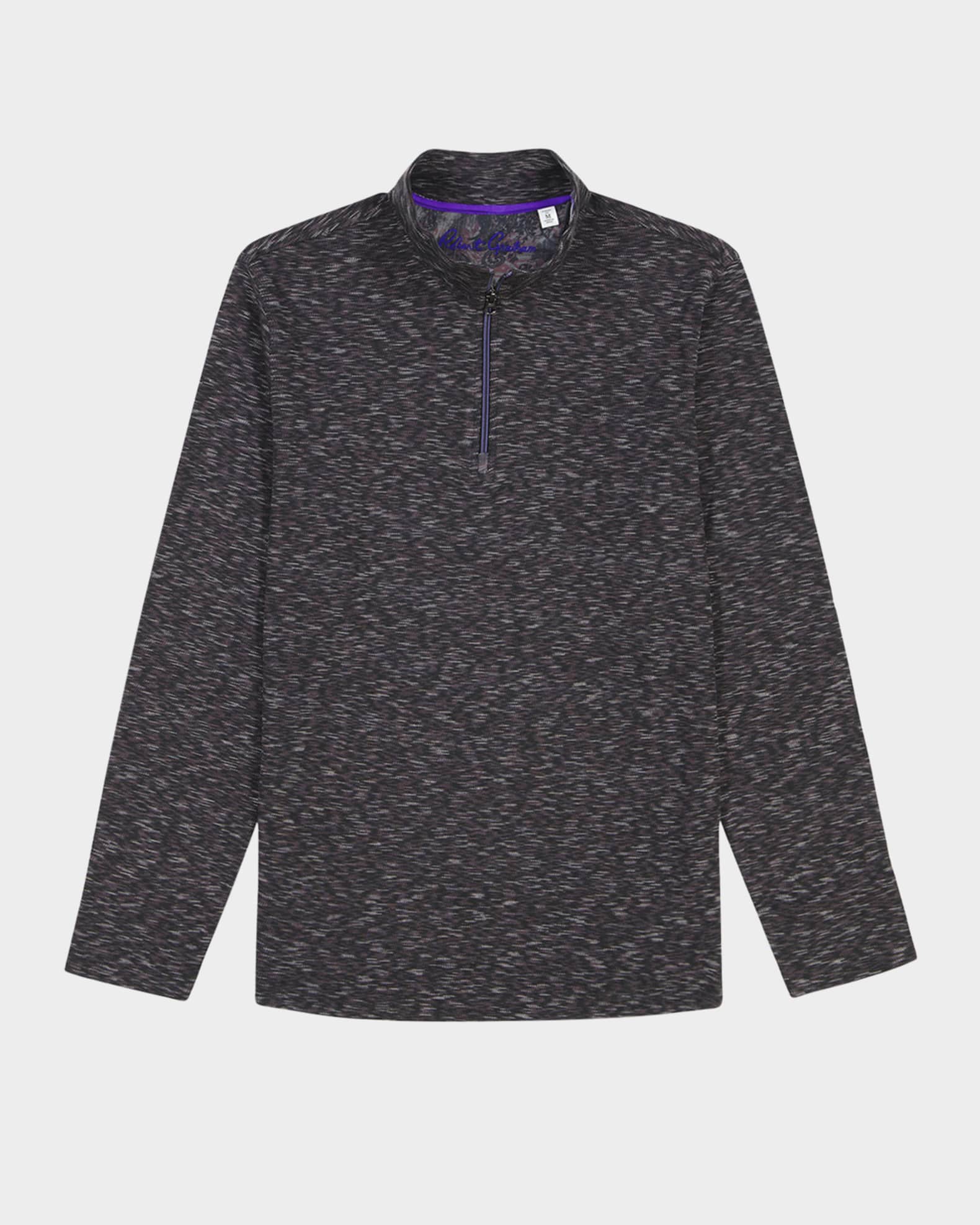 Men's Matson Heathered Quarter-Zip Sweater 0