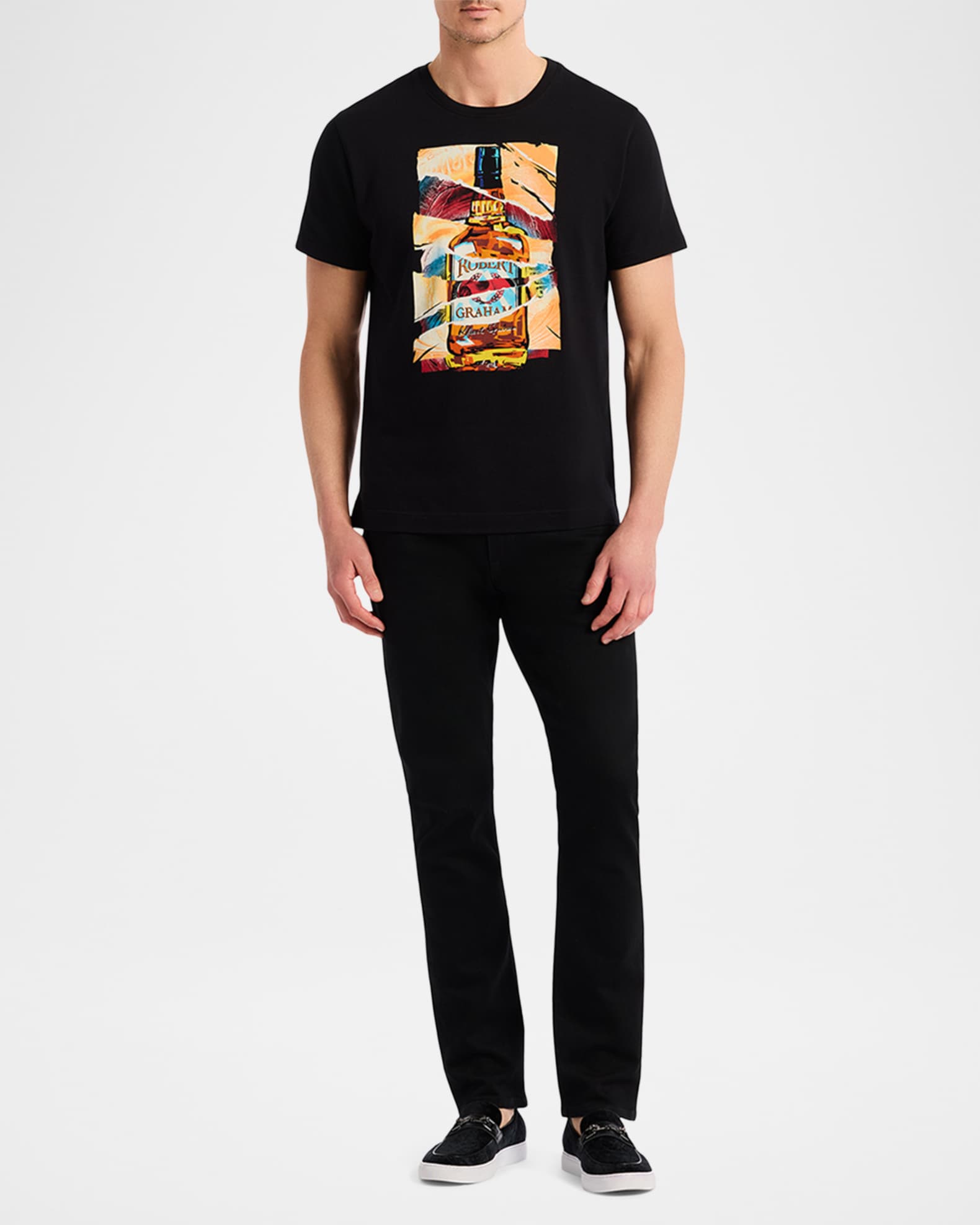 Men's Whiskey Wisdom Graphic T-Shirt 1