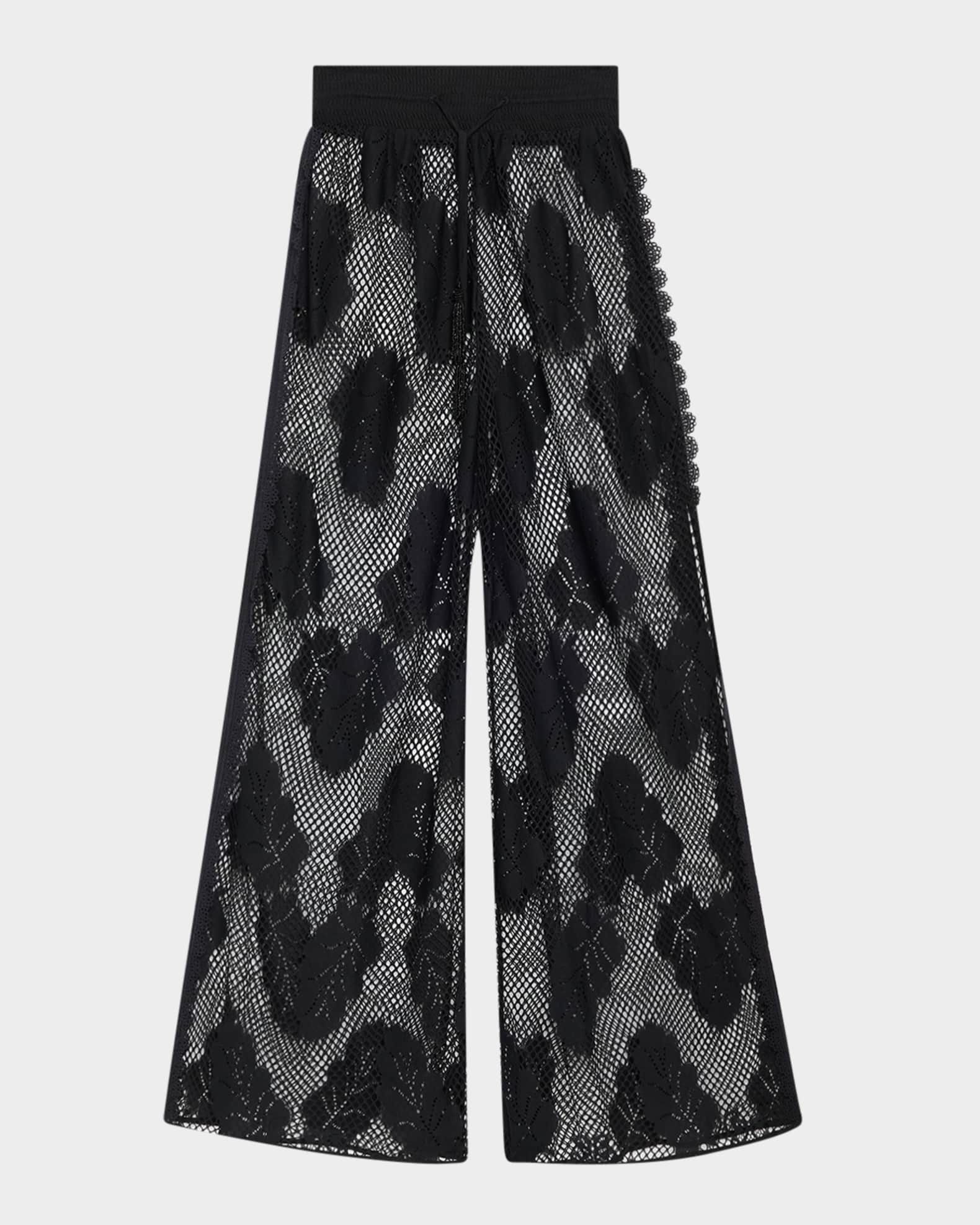Luana Open-Knit Pants 0