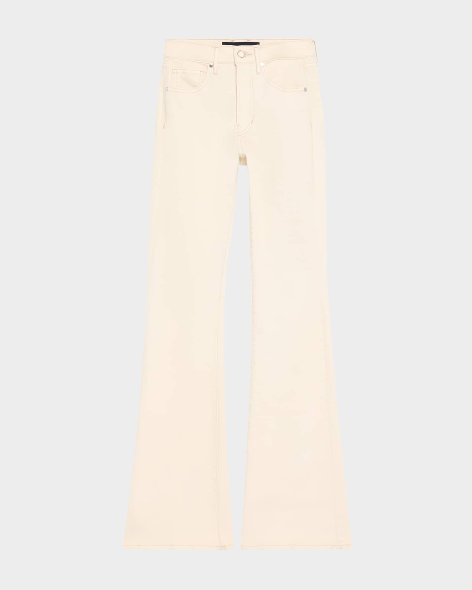 Beverly High-Rise Skinny Flare Jeans 0