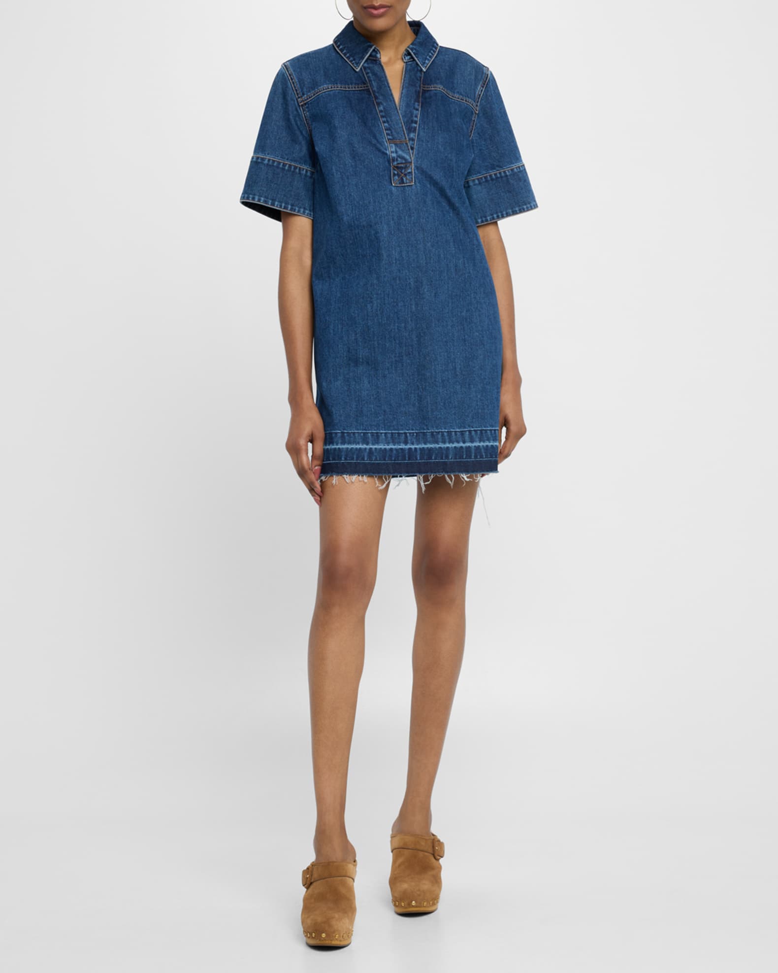 Felice Denim Mini Dress 1