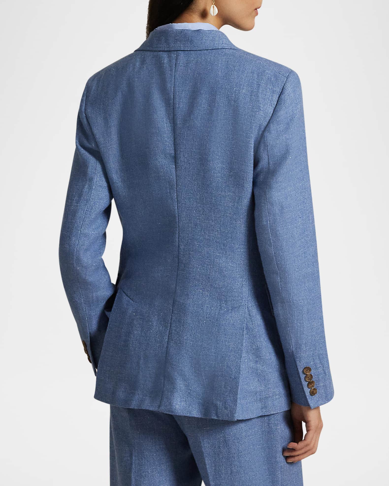 Ralph Lauren★Linen-Blend Twill Blazer Lauren Ralph Lauren Linen Blend Twill Blazer | Nordstrom