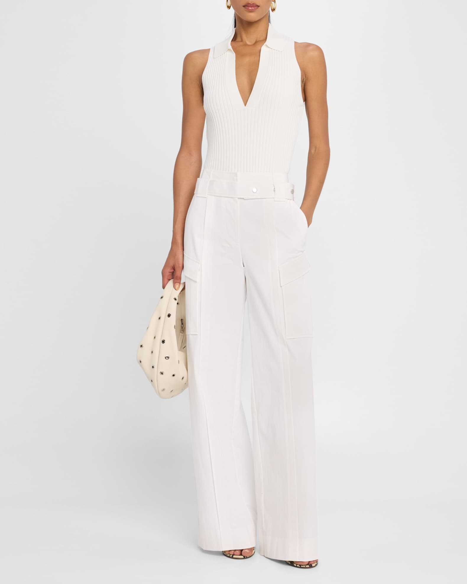 Melania Belted Cargo Pants 1