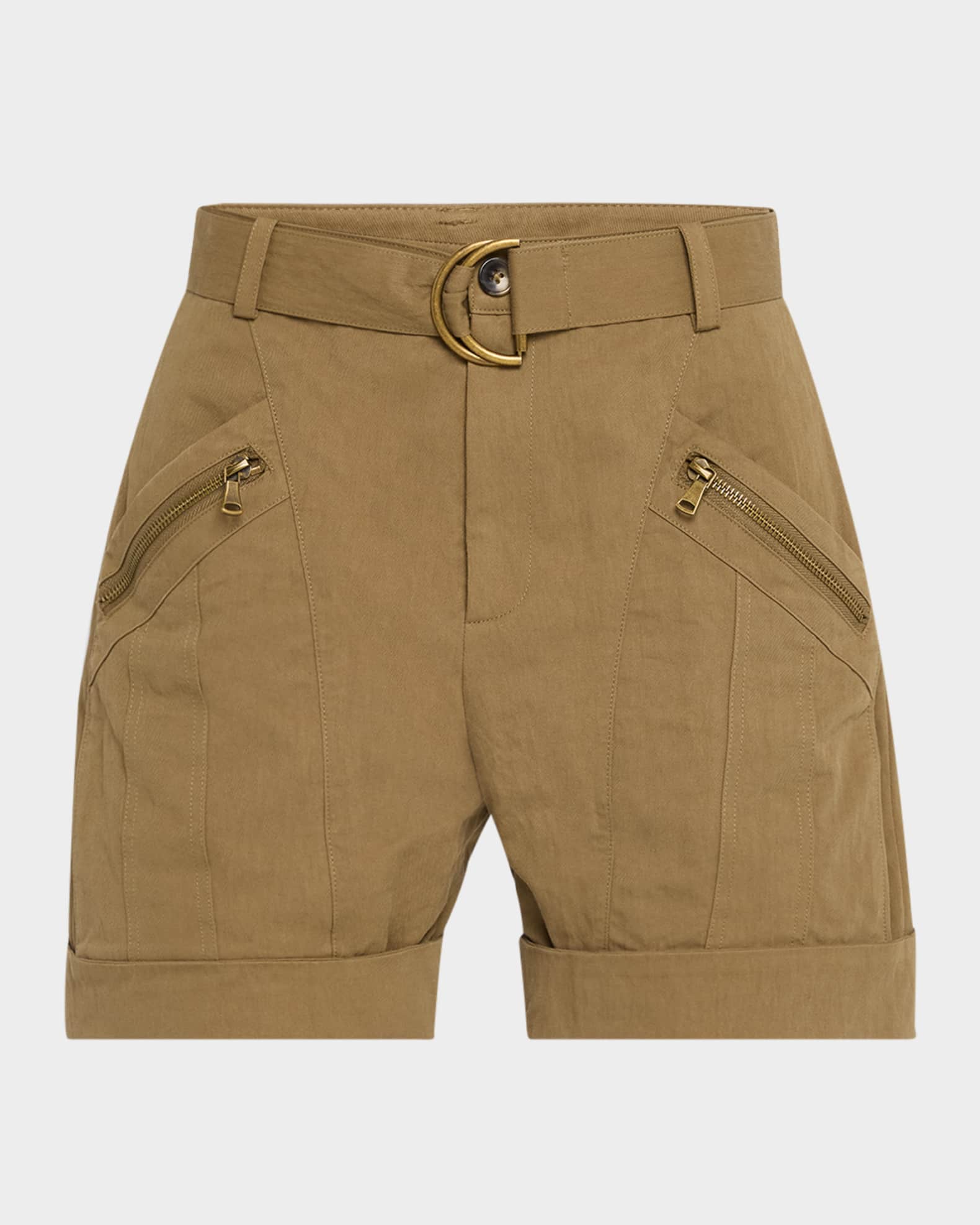 Hano Belted Utility Shorts 0