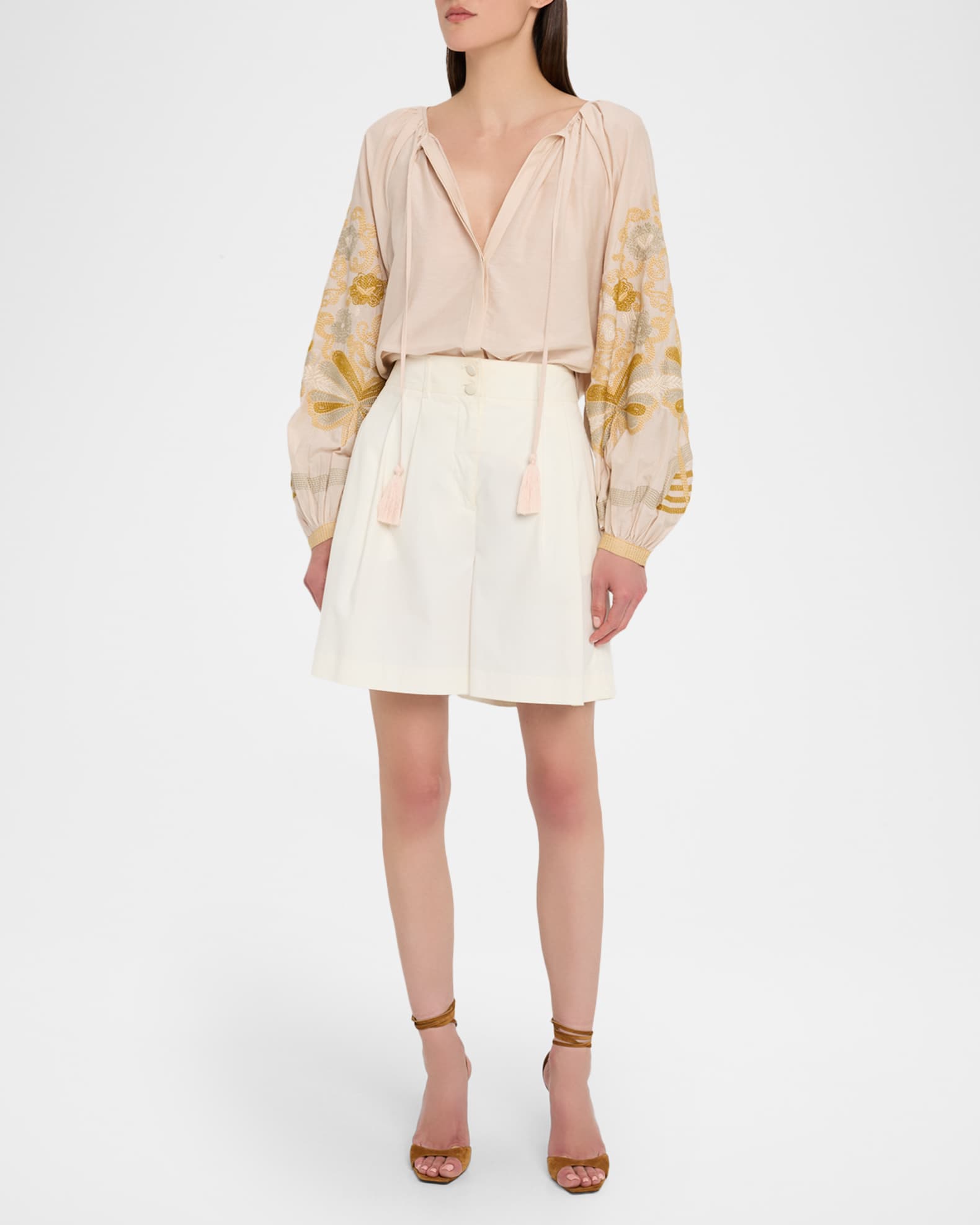 coito 　nui mond cotton silk blouse coito nui mond cotton silk blouse Citron