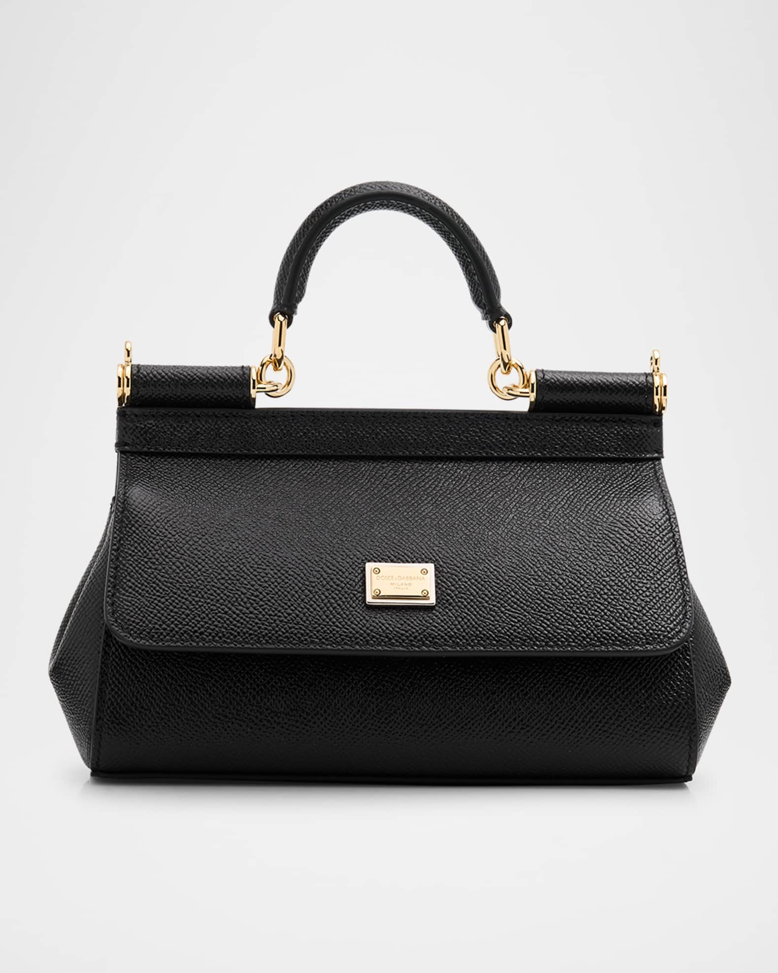 Dolce&Gabbana Medium Sicily Elongated Top-Handle Bag