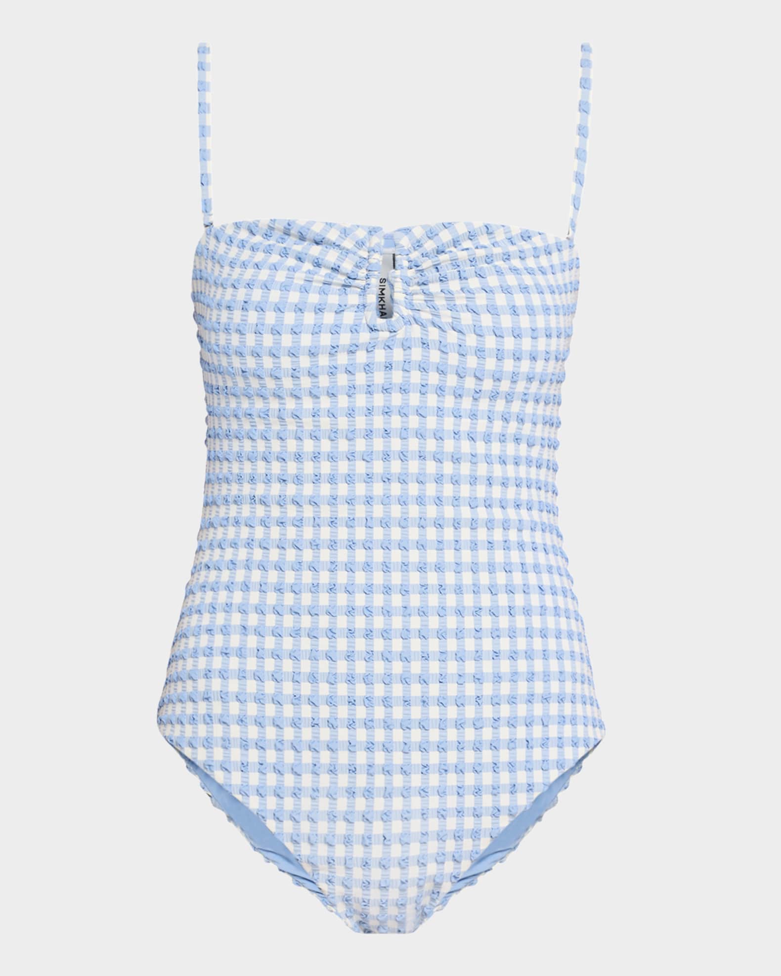 Ottilie Bandeau One-Piece Swimsuit 0