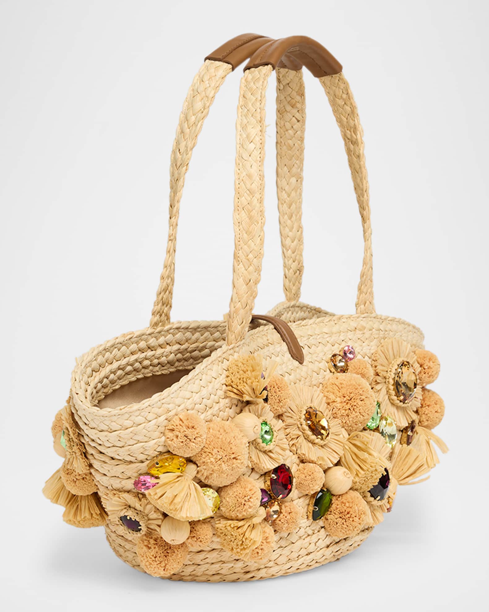 かごバッグ DOLCE & GABBANA BEIGE RAFFIA TOTES Large shopper in Beige for Women | Dolce&Gabbana® US