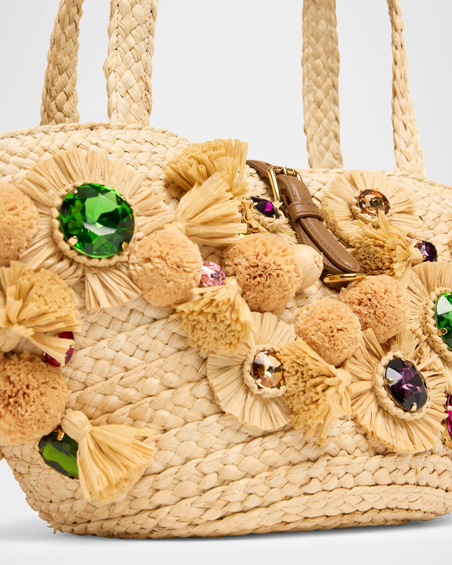 VIP【関税送料無料】希少 DOLCE & GABBANA BEIGE RAFFIA TOTES Dolce & Gabbana 3.5 Raffia Tote Bag | Neutrals | FARFETCH