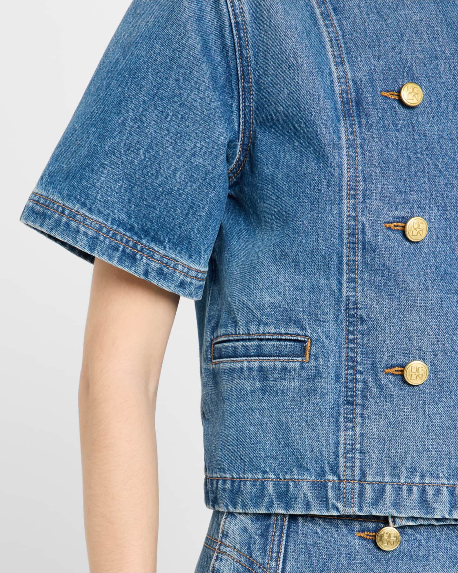 Ulla Johnson The Serge Short-Sleeve Jacket | Neiman Marcus