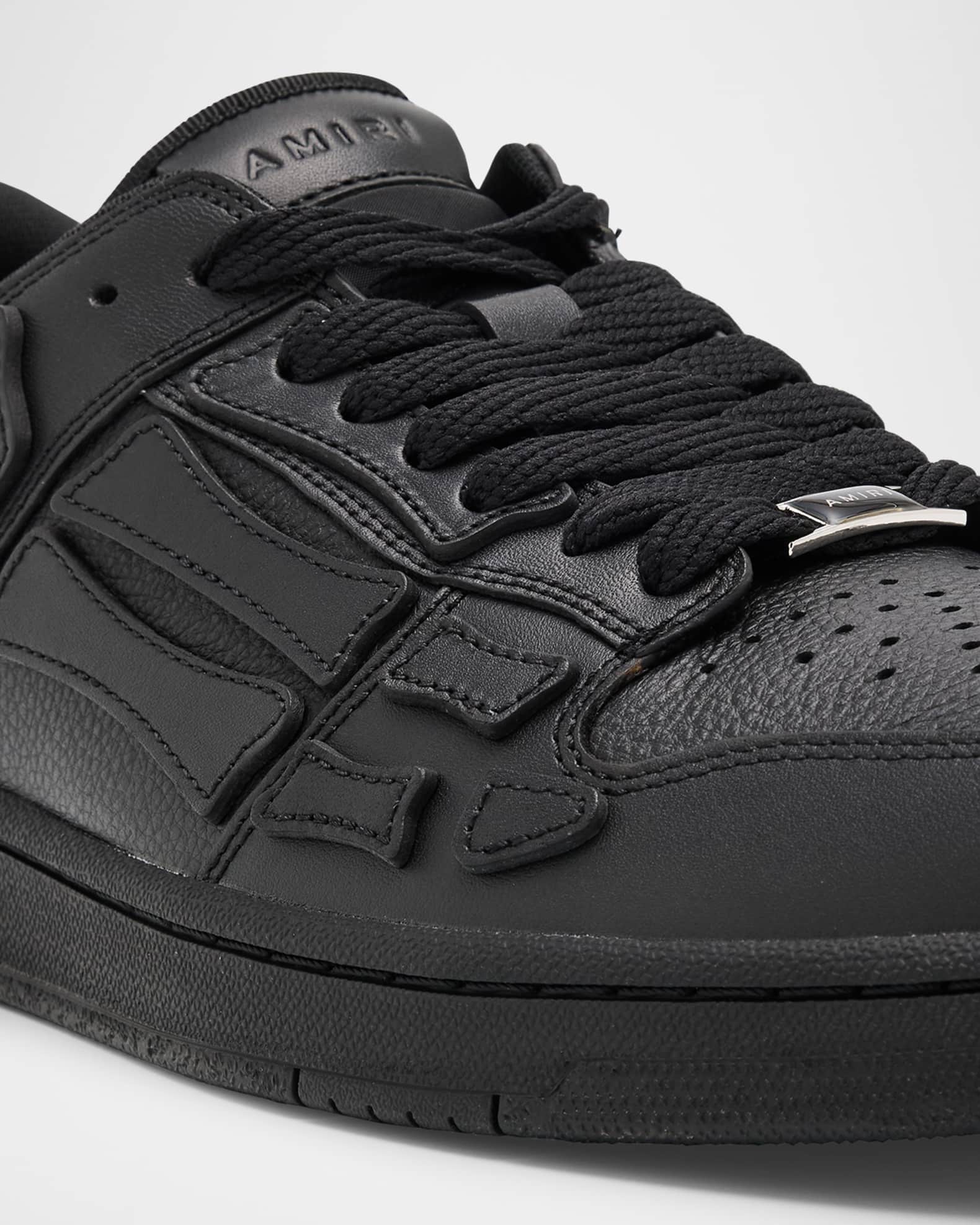Amiri Men's Skel Low-Top Leather Sneakers | Neiman Marcus