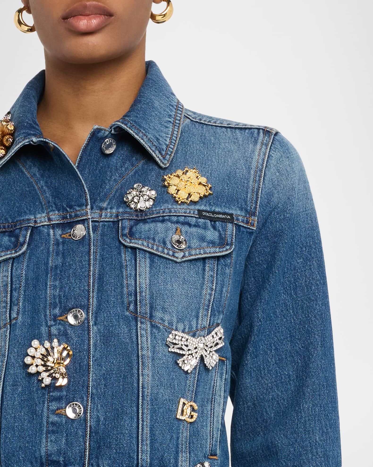 DOLCE&GABBANA デニムジャケット 32/46 Dolce & Gabbana - Denim jacket Denim - The Corner