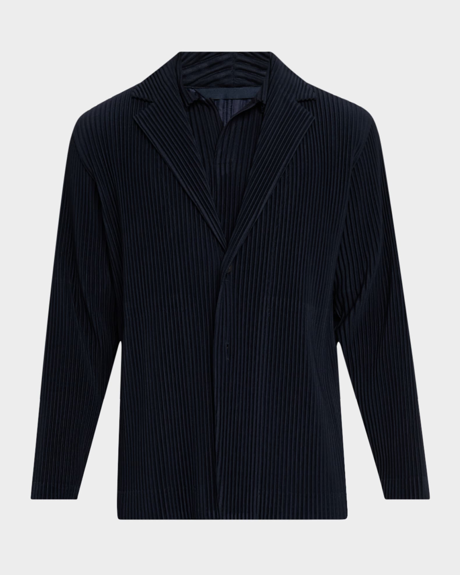 Men's Pleated Single-Breasted Sport Coat 0