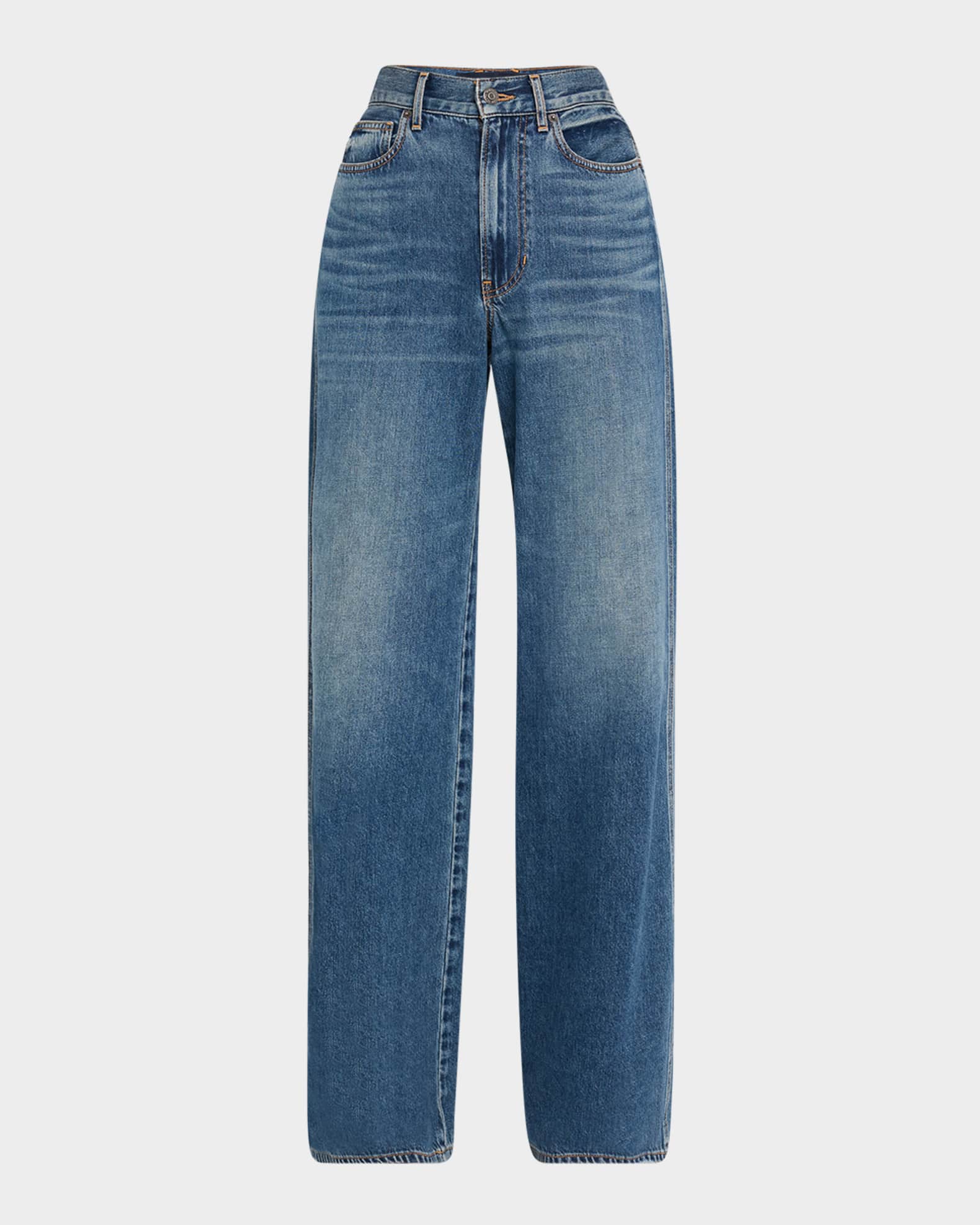 Kasey Mid Rise Wide Leg