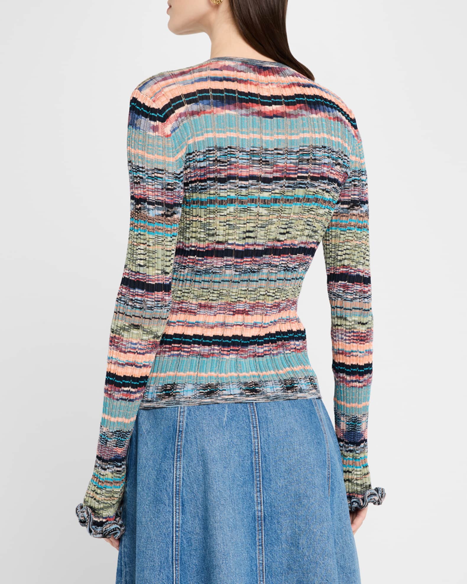 人気ブランドからコーディネートを探す Ulla Marcus Neiman | Cardigan Rib-Knit Lex Johnson ニット/セーター