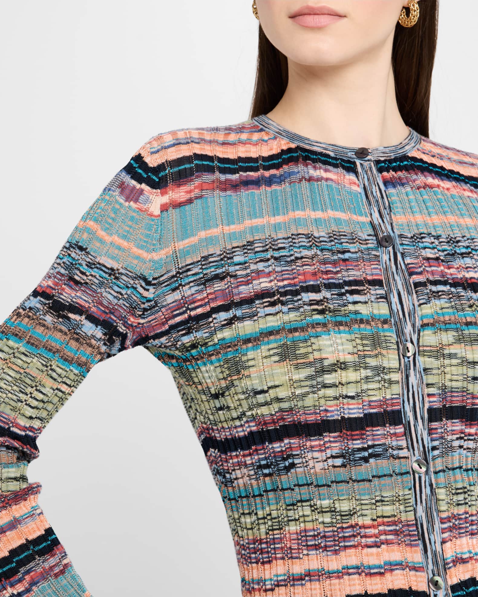 Ulla Johnson Lex Rib-Knit Cardigan | Neiman Marcus
