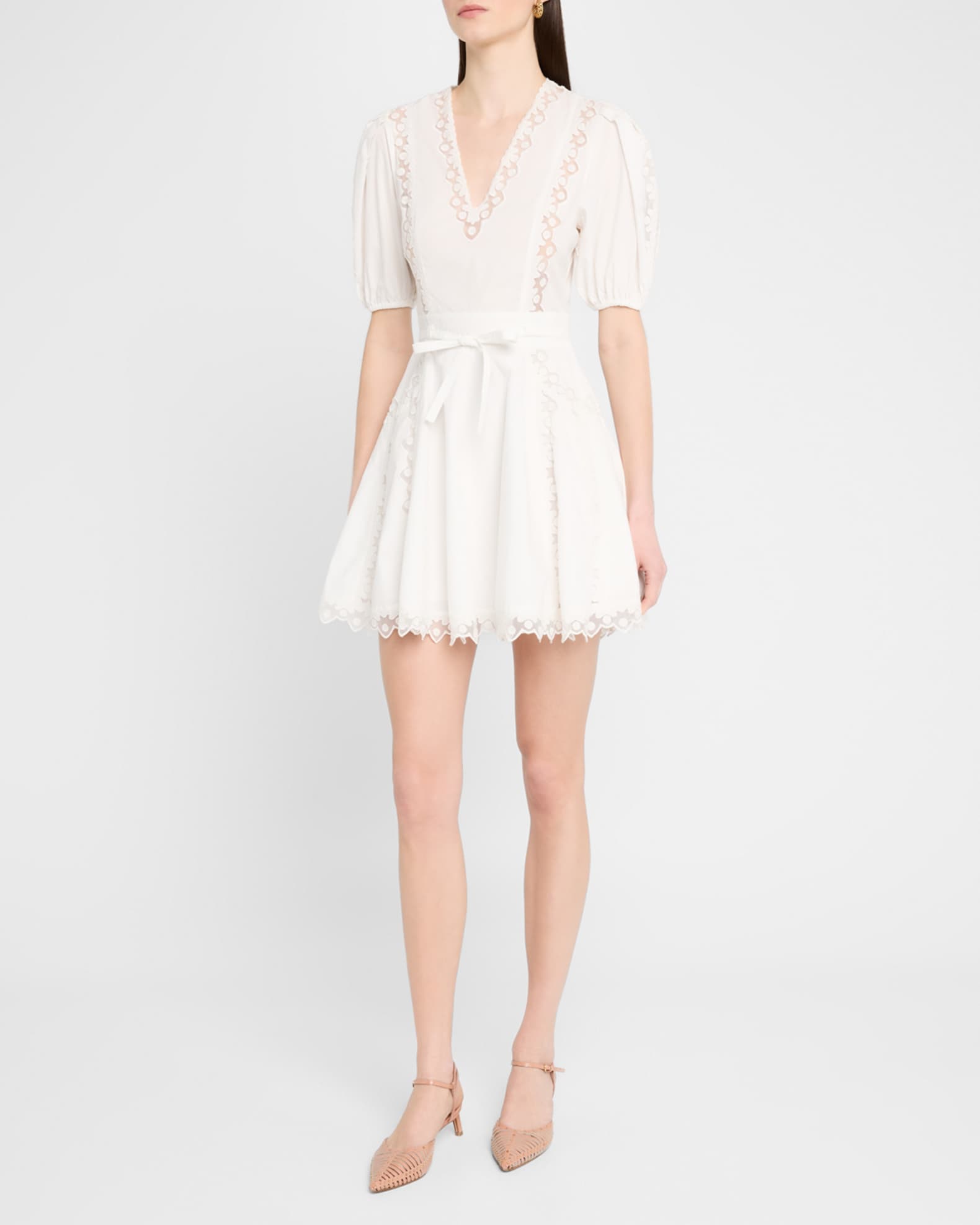 Camila Short-Sleeve Mini Dress 1