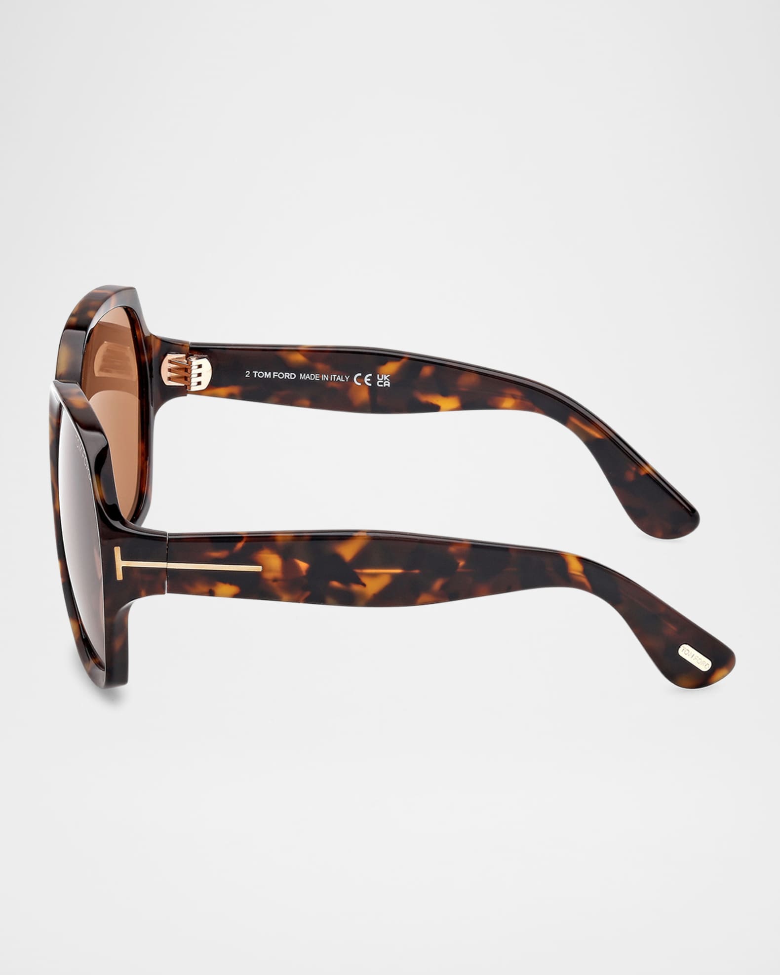 【関税＆送料込み】Tom Ford Saffron Round Sunglasses TOM FORD Saffron Acetate Round Sunglasses | Neiman Marcus
