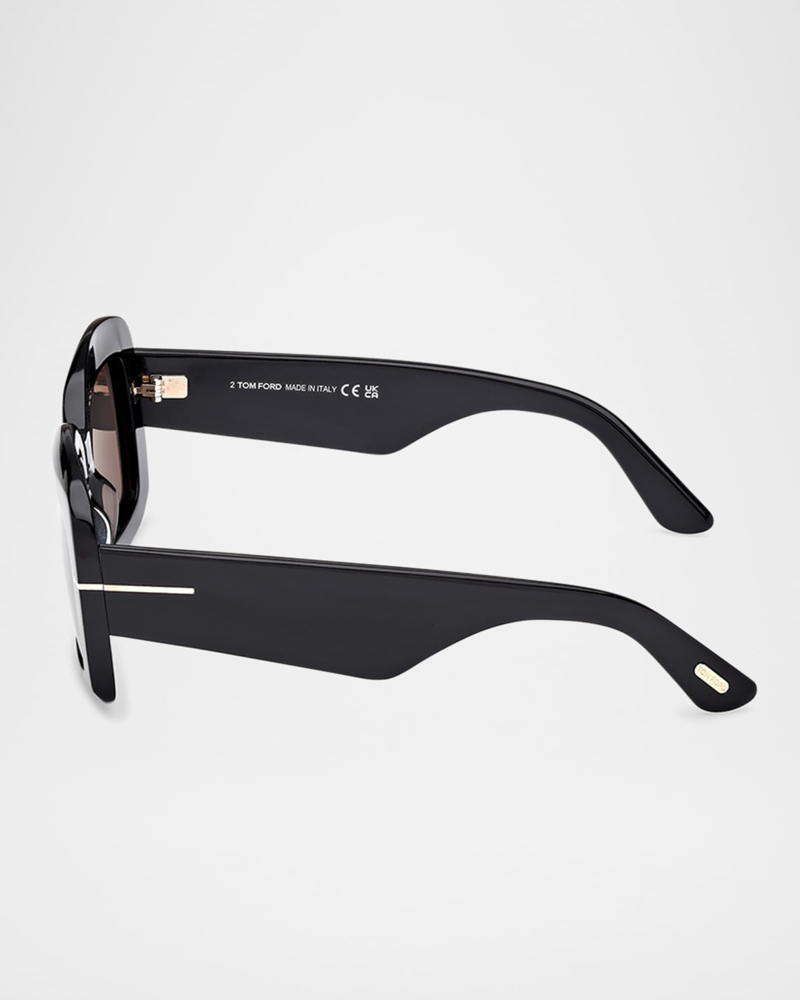 TOM FORD Venetia Rectangle Acetate Sunglasses | Neiman Marcus