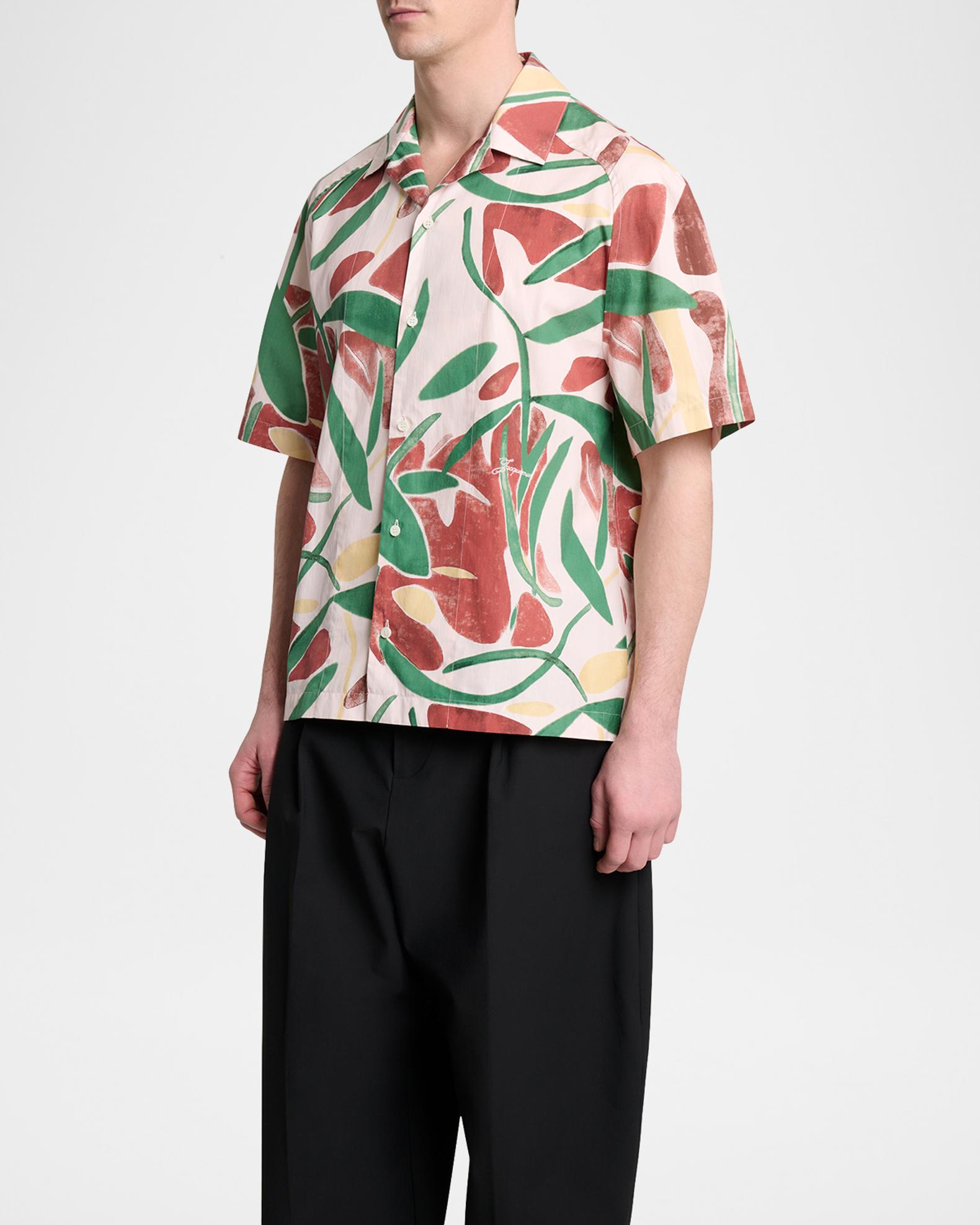 Jacquemus Men's Fonccio Camp Shirt | Neiman Marcus