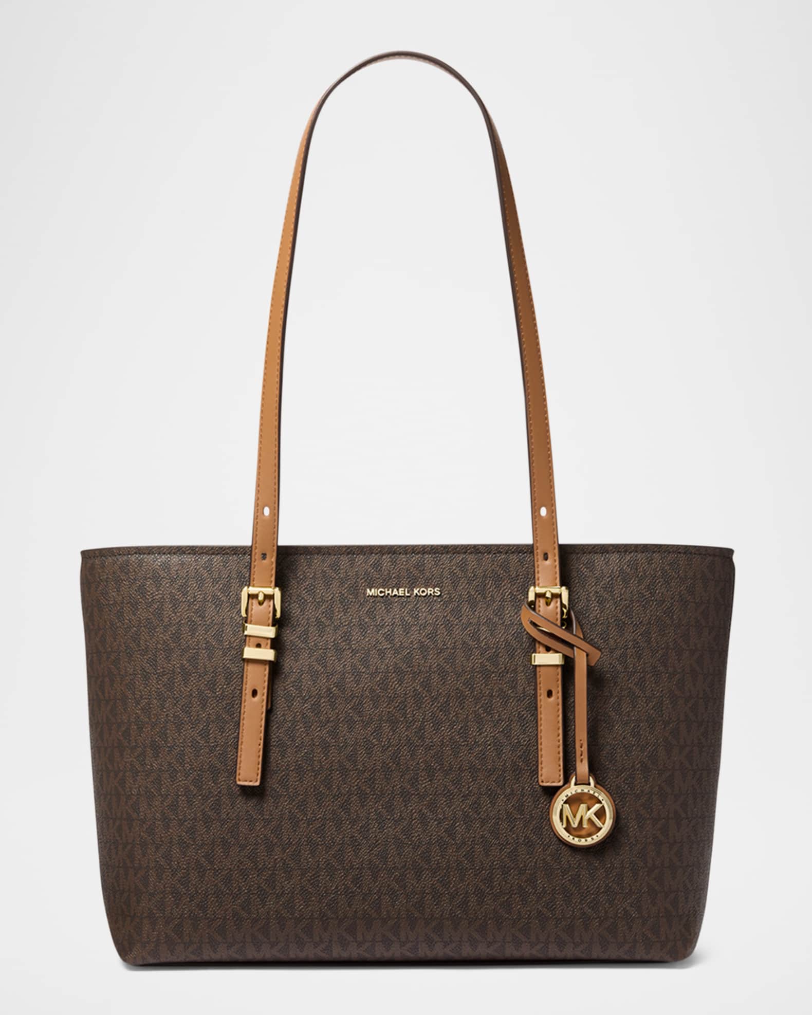 トートバッグ Michael By Michael Kors Quinn Tote Bag MICHAEL Michael Kors Quinn Medium Signature Logo Tote Bag