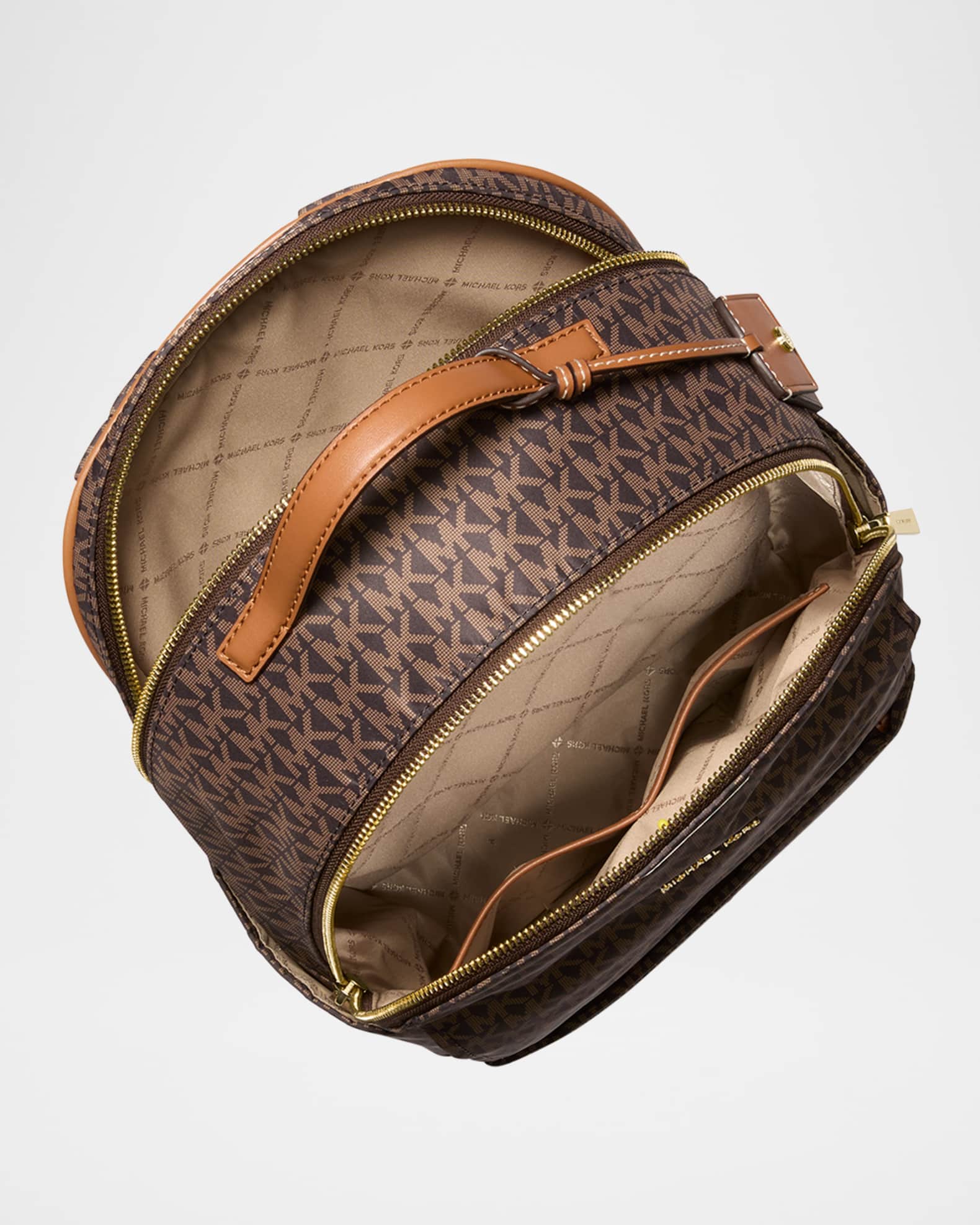 MICHAEL Michael Kors Sable Large Signature Logo Backpack | Neiman