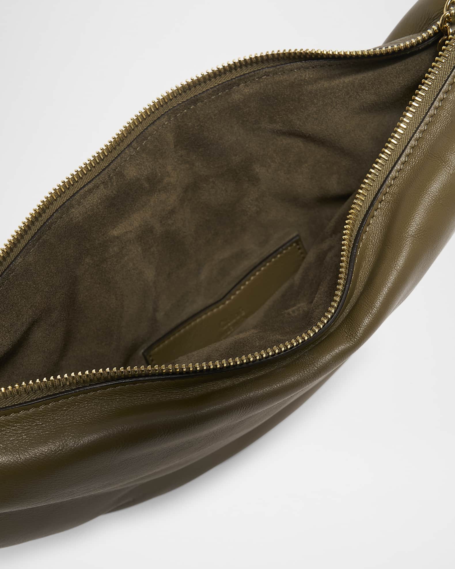 ショルダーバッグ・ポシェット CHLOE ICONS LEATHER SHOULDER Chloe Icons Half Moon Shoulder Bag in Lambskin | Neiman Marcus