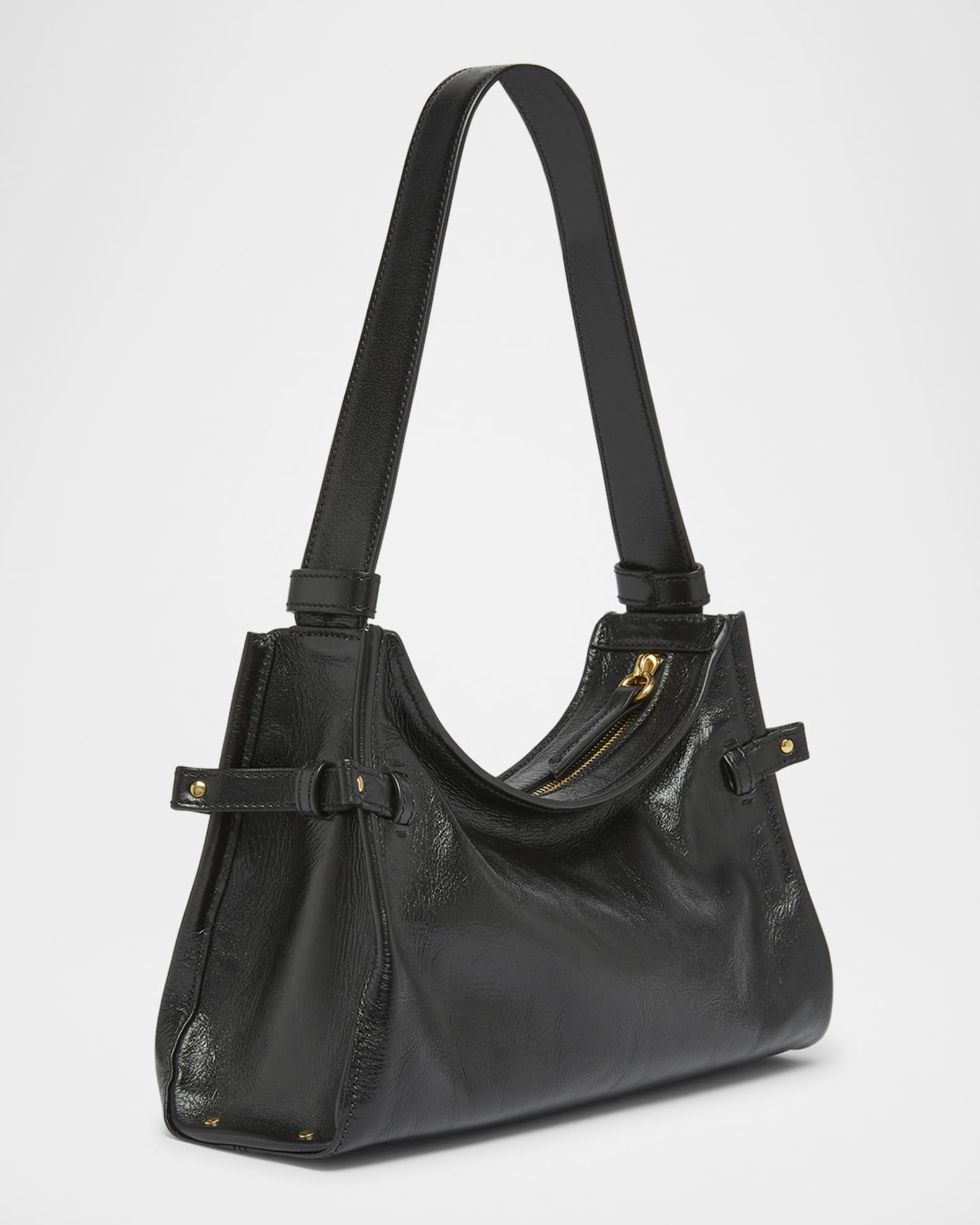 ハンドバッグ CHLOE' CHLOE' CHARMS HOBO BAG Chloé Chloé Charms Hobo Bag In Shiny Leather | Chloé IS