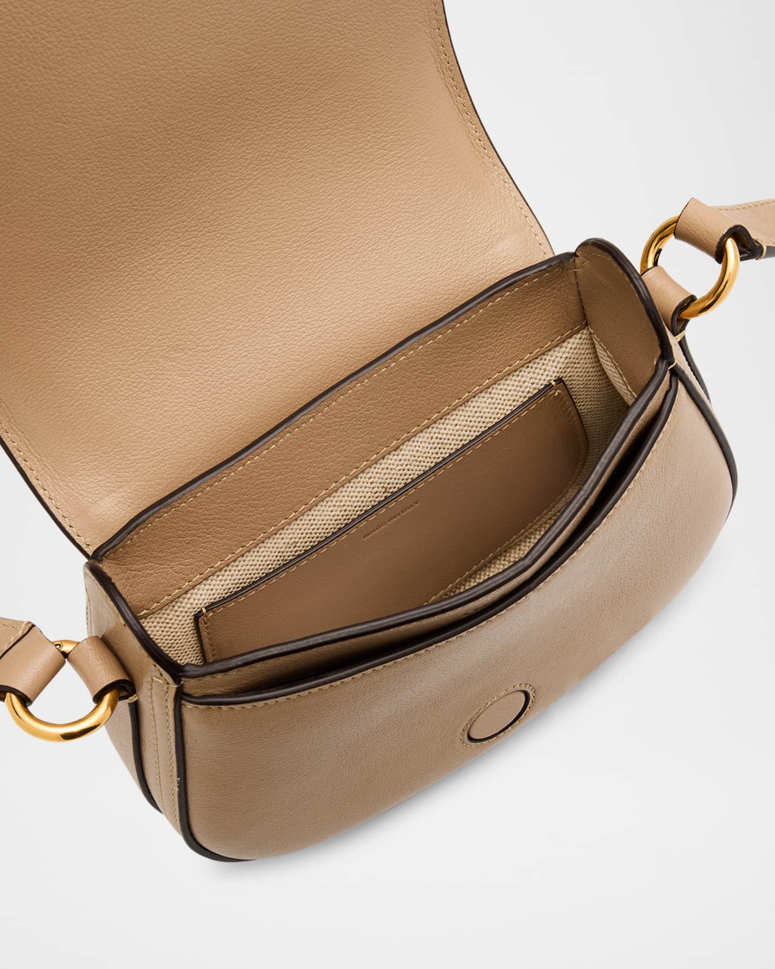 ショルダーバッグ・ポシェット CHLOE SADDLE HORSE MEDAL SMALL LEATHER GRENADE BAG CHLOE' - SADDLE HORSE MEDAL SMALL LEATHER GRENADE BAG