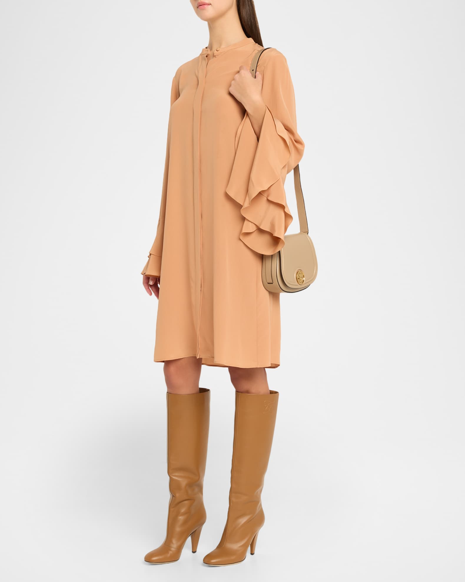 ショルダーバッグ・ポシェット CHLOE' CHLOE' HERITAGE HORSE MEDAL CROSSBODY BAG w421.jpg
