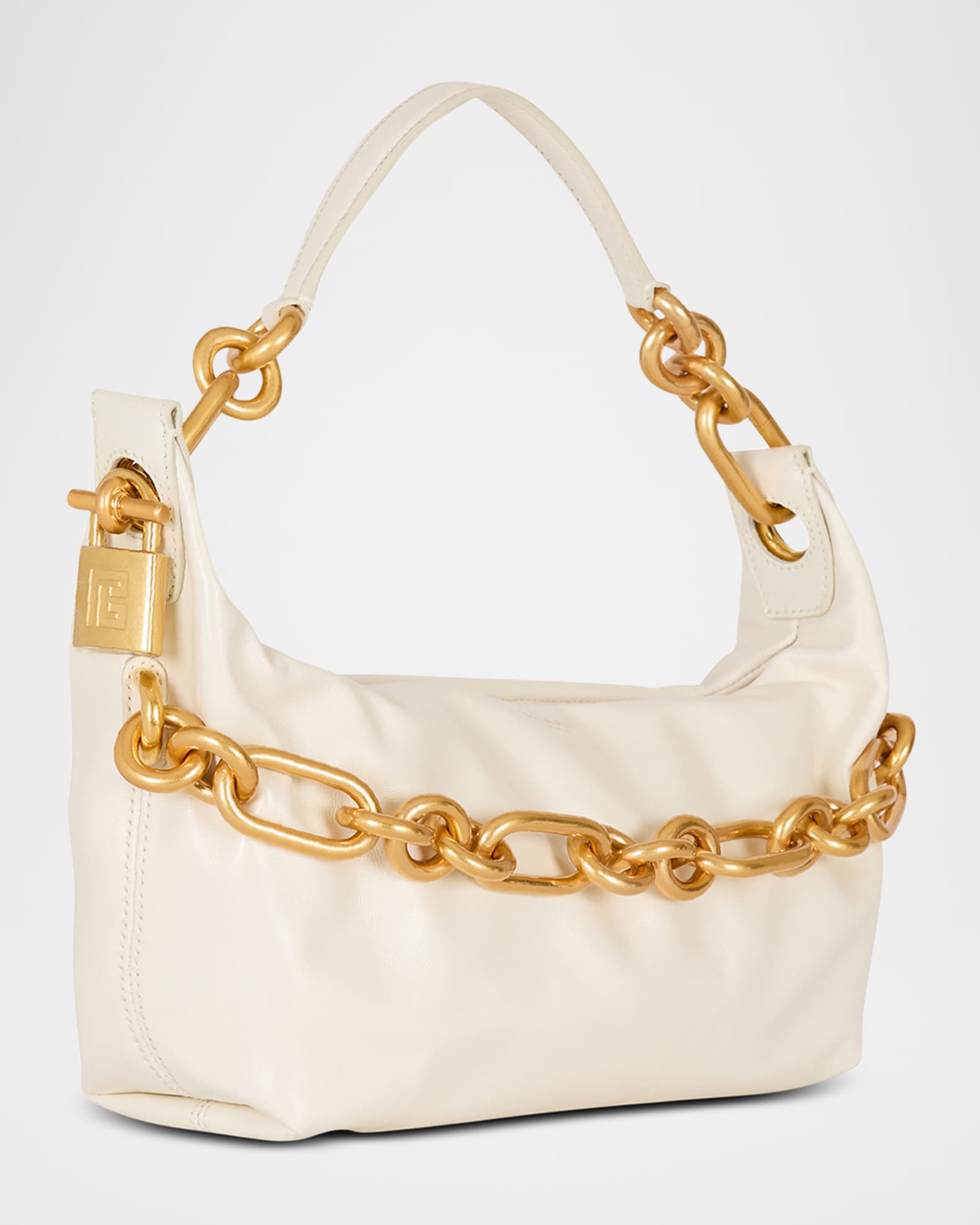 【関税＆送料込み】Balmain Shoulder Bags Balmain Sync Medium Chain Shoulder Bag in Calfskin | Neiman